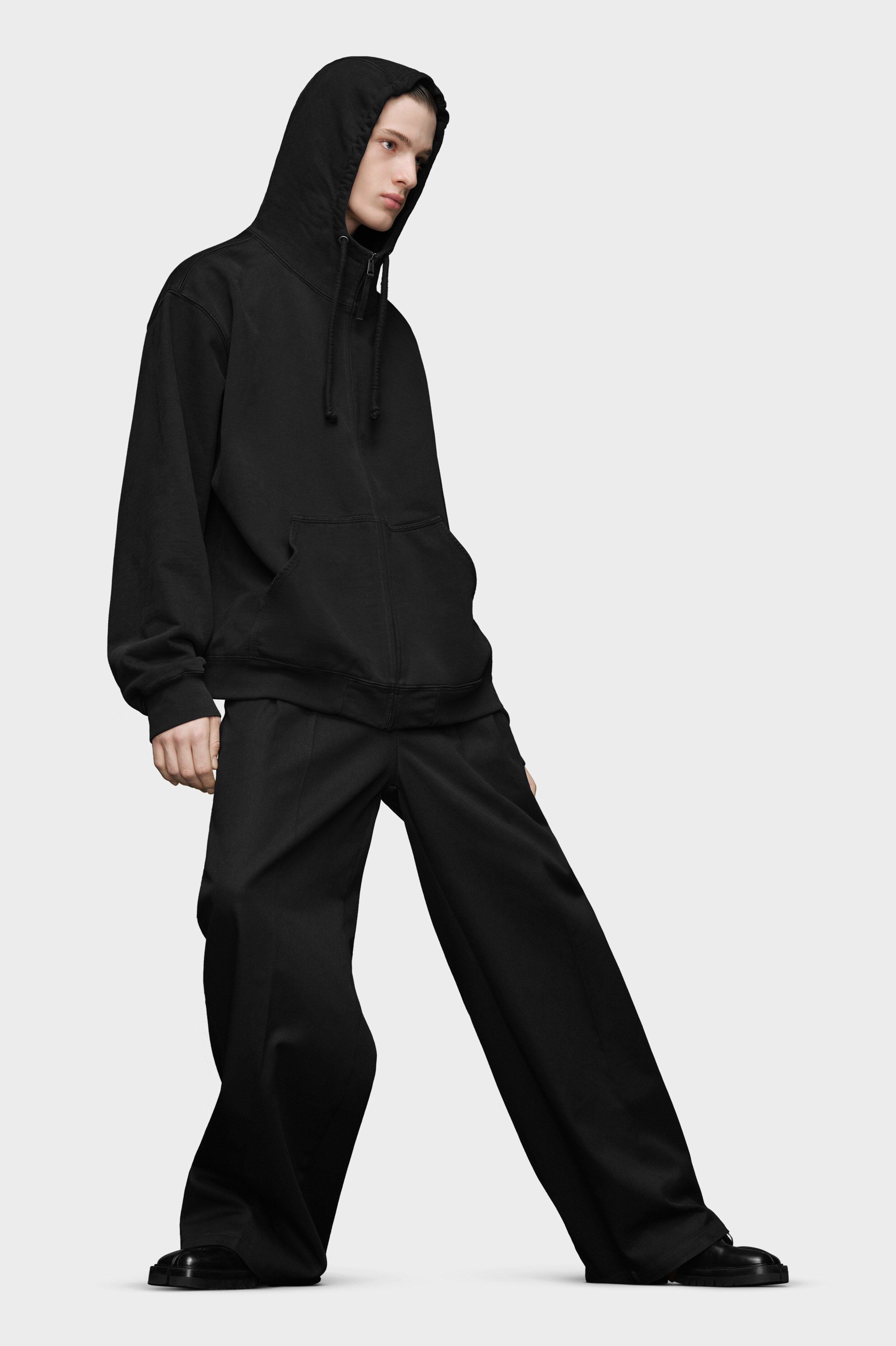 Embroidered Logo Hoodie | Maison Margiela