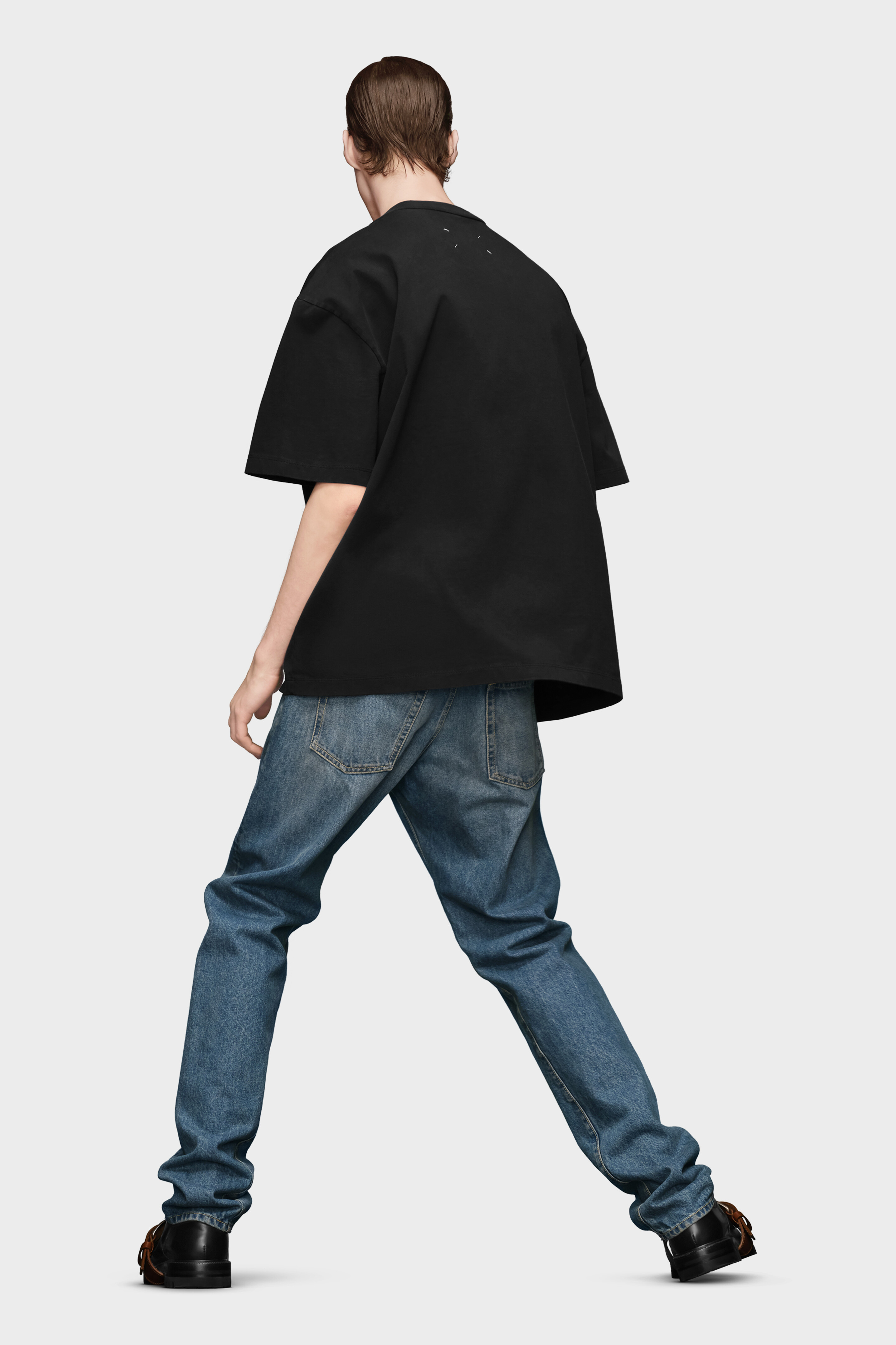 MAISON MARGIELA ブラックTurn-Up ジーンズ Turn-up Jeans | Maison Margiela