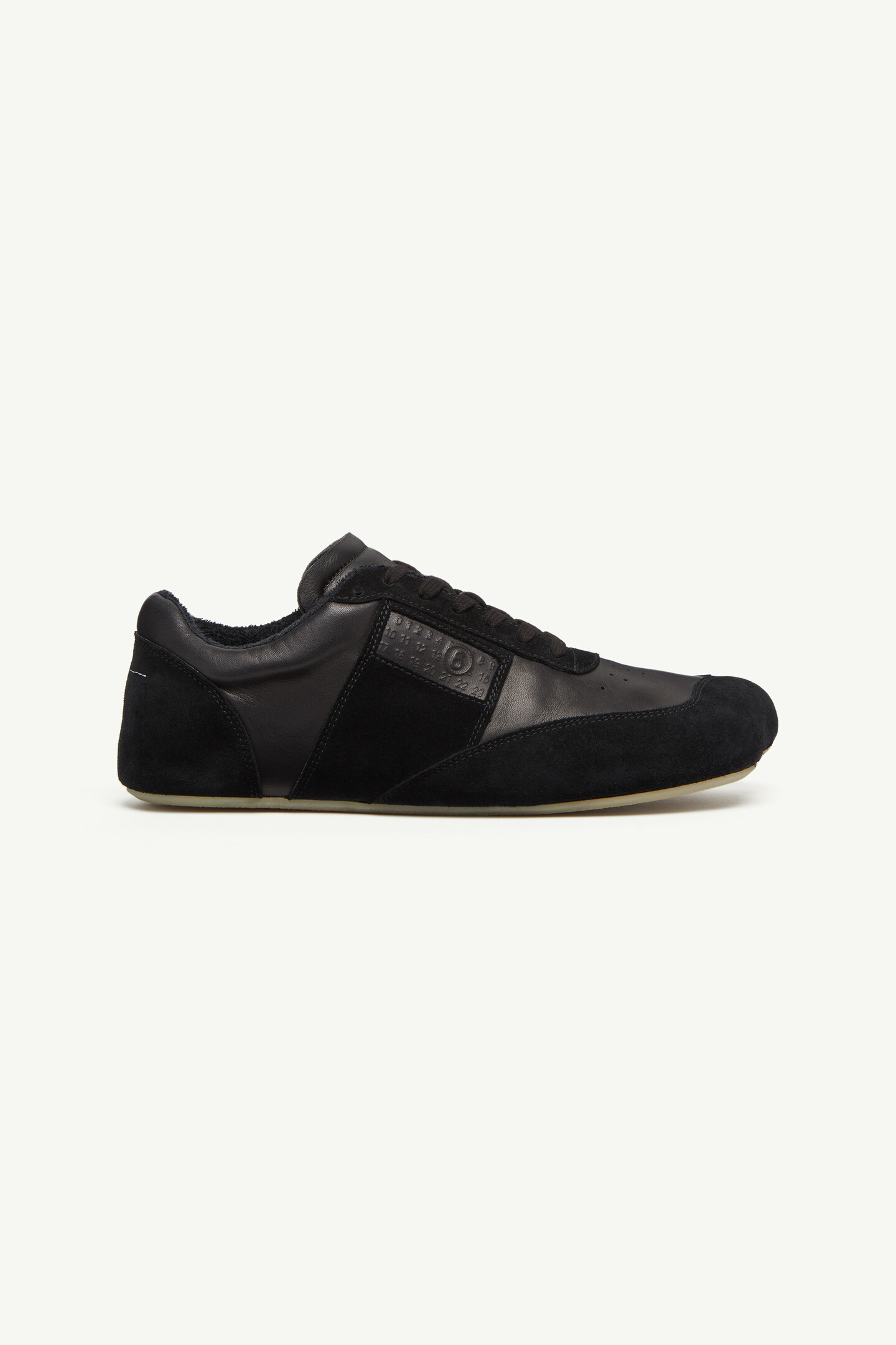 Men's Calf Leather Slim Sneakers | MM6