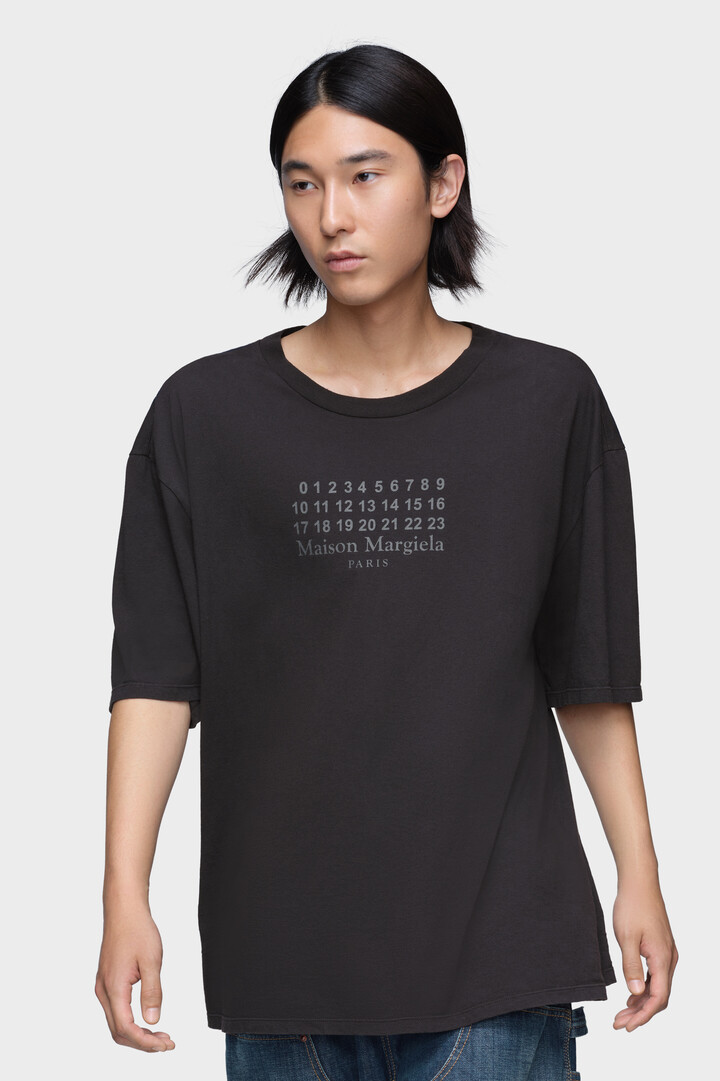 Cotton jersey t-shirt Black | Maison Margiela Official