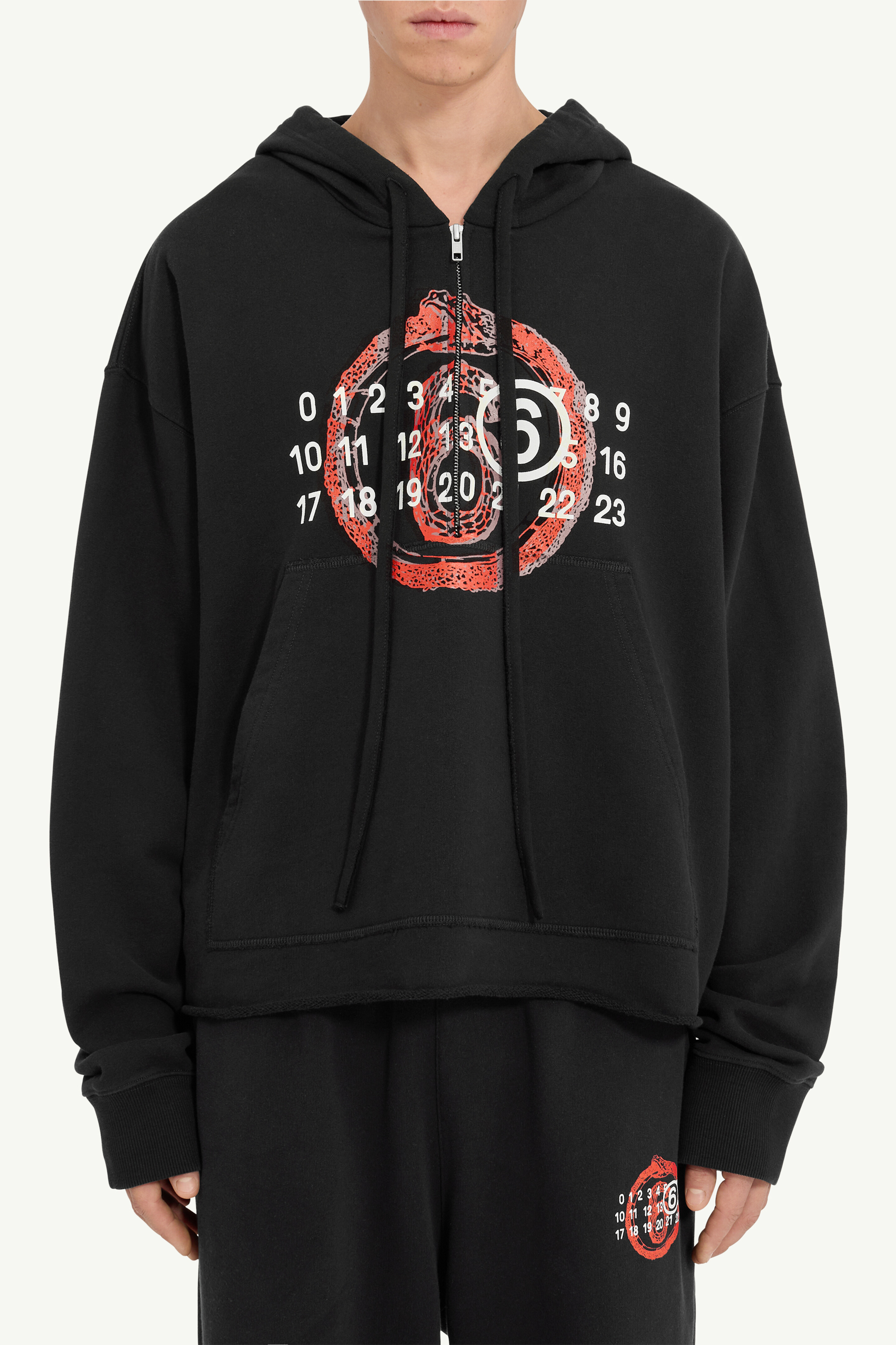 Black Year of the Snake Sweatshirt | MM6 Official