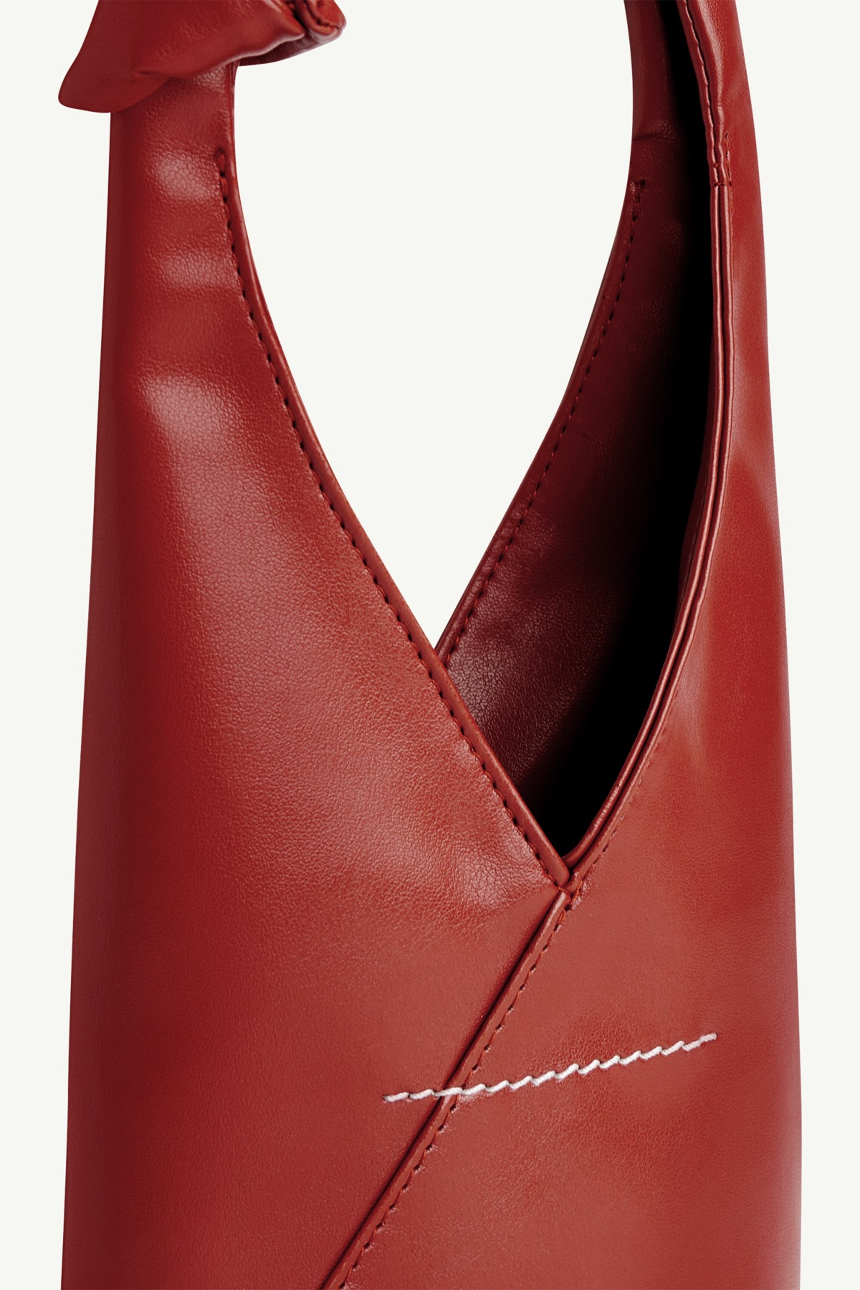 Green Japanese knotted bag | MM6 Official