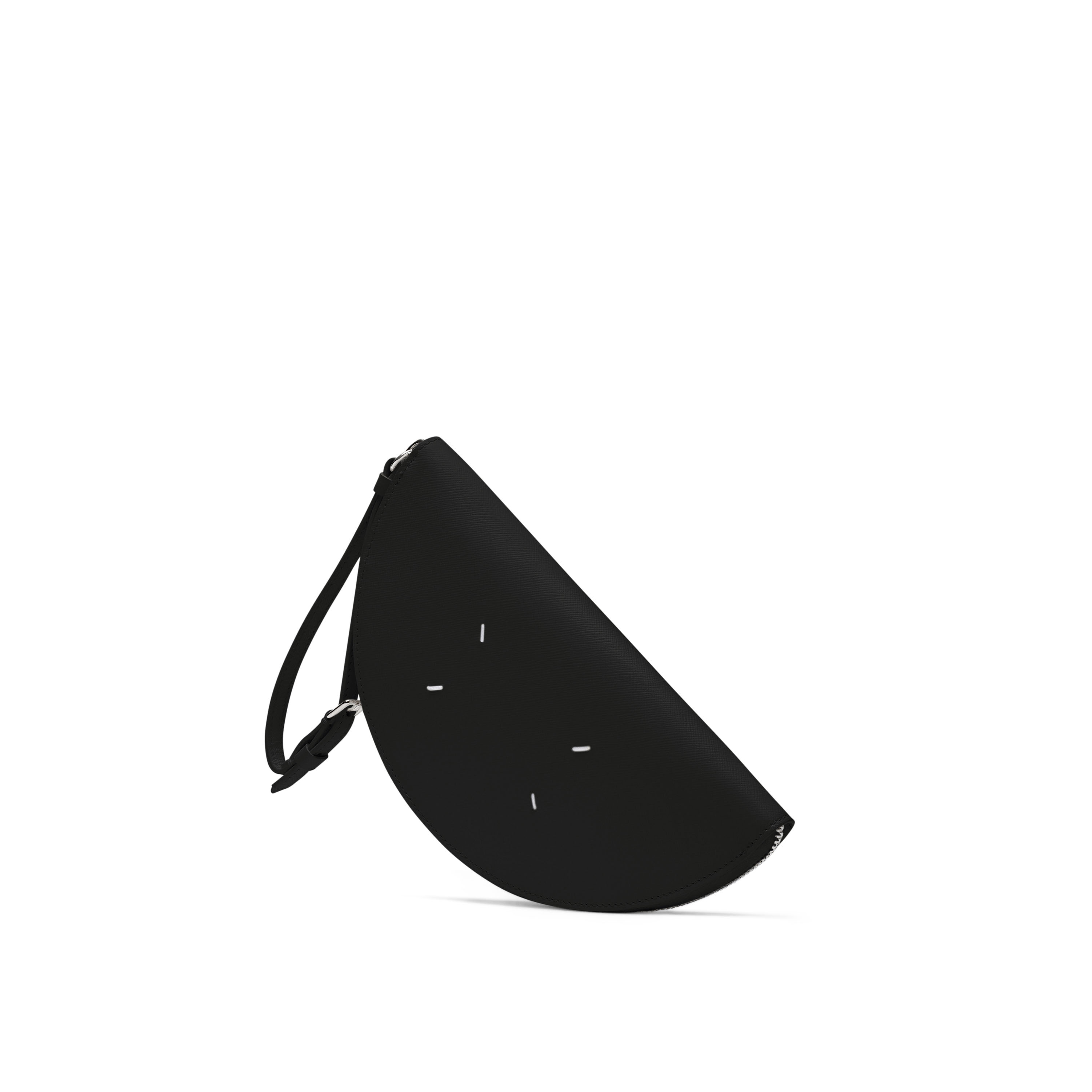 ♥ メゾンマルジェラ ヴィーガンレザー小物ポーチ白．黒セット Maison Margiela(メゾン マルジェラ) ポーチ(レディース) - 海外通販の