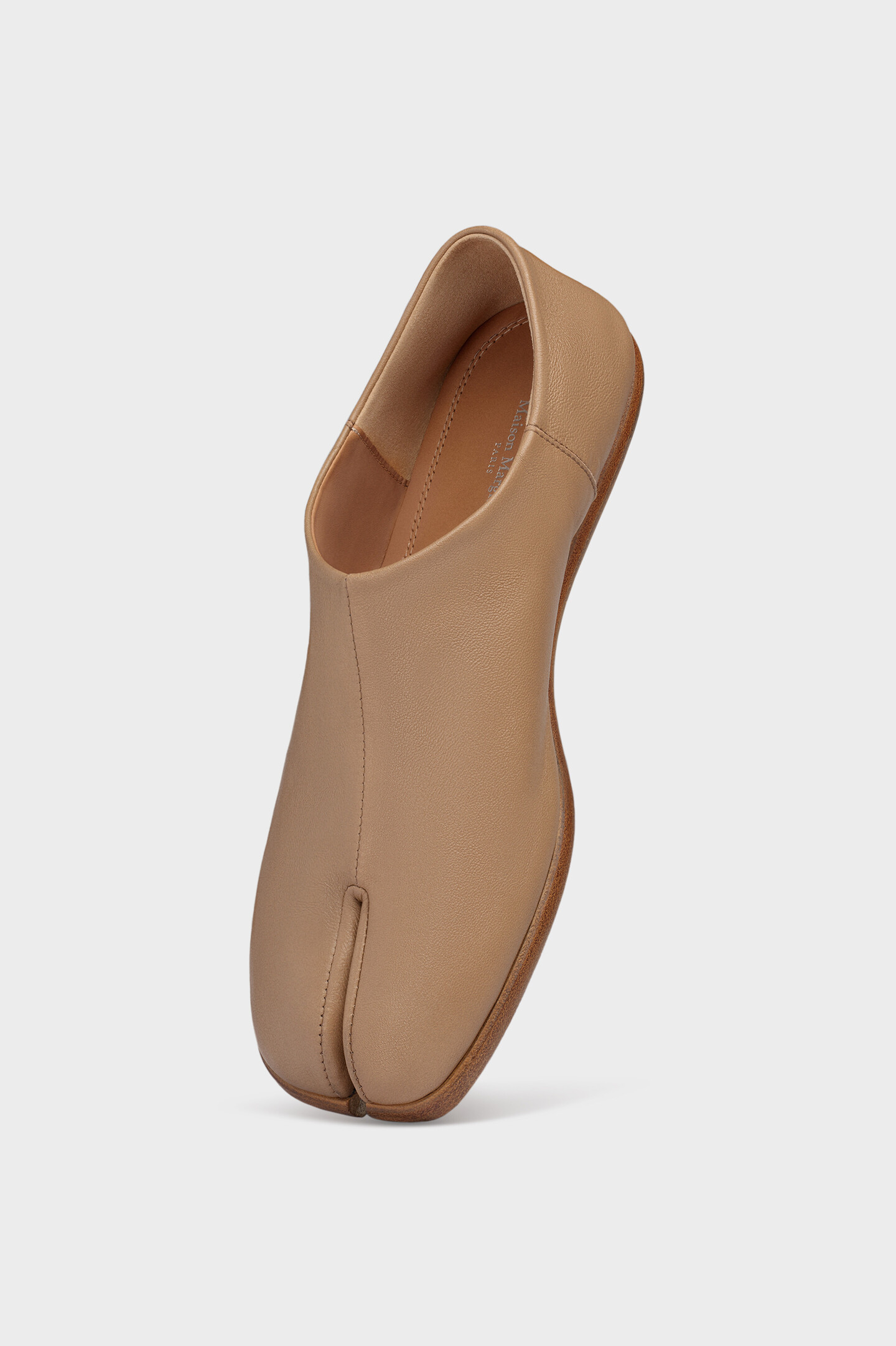 専用　MAISON MARGIELA S58WR0033 Women's Brown Leather Tabi Babouches | Maison Margiela