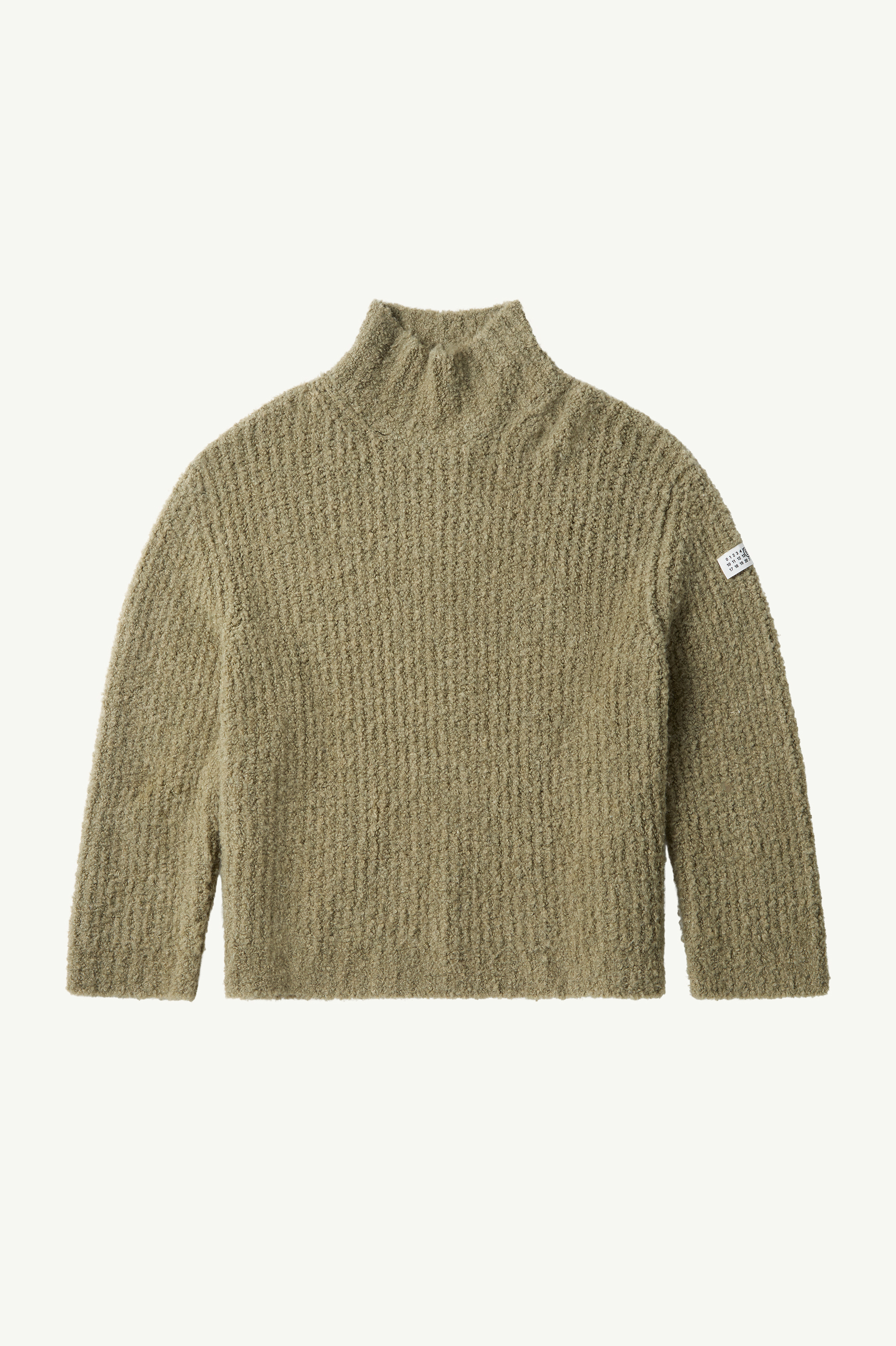 Textured knit turtleneck jumper | MM6 Official