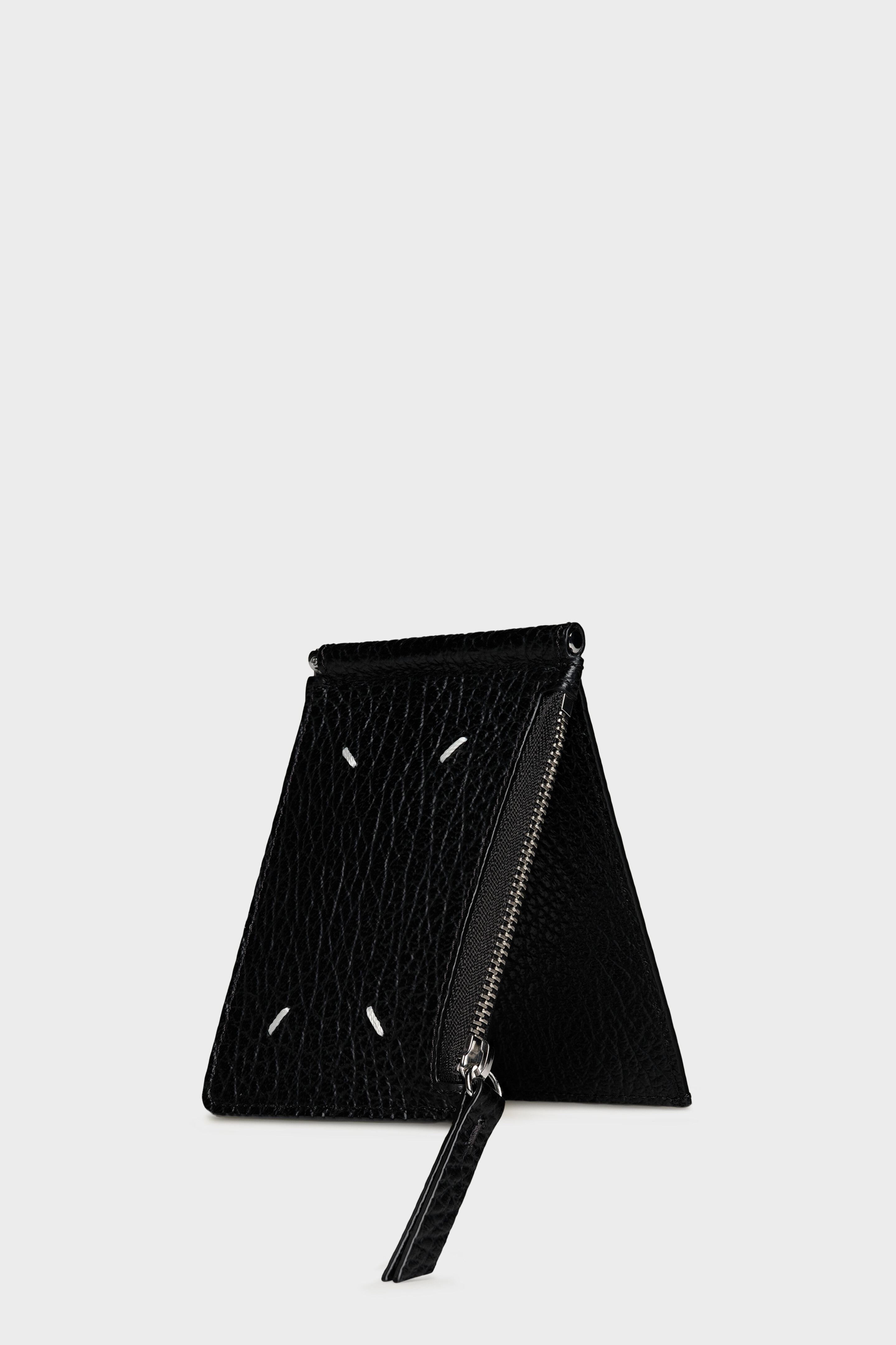 小物 18aw Maison margiela money clip Blue Leather Wallet | Maison Margiela