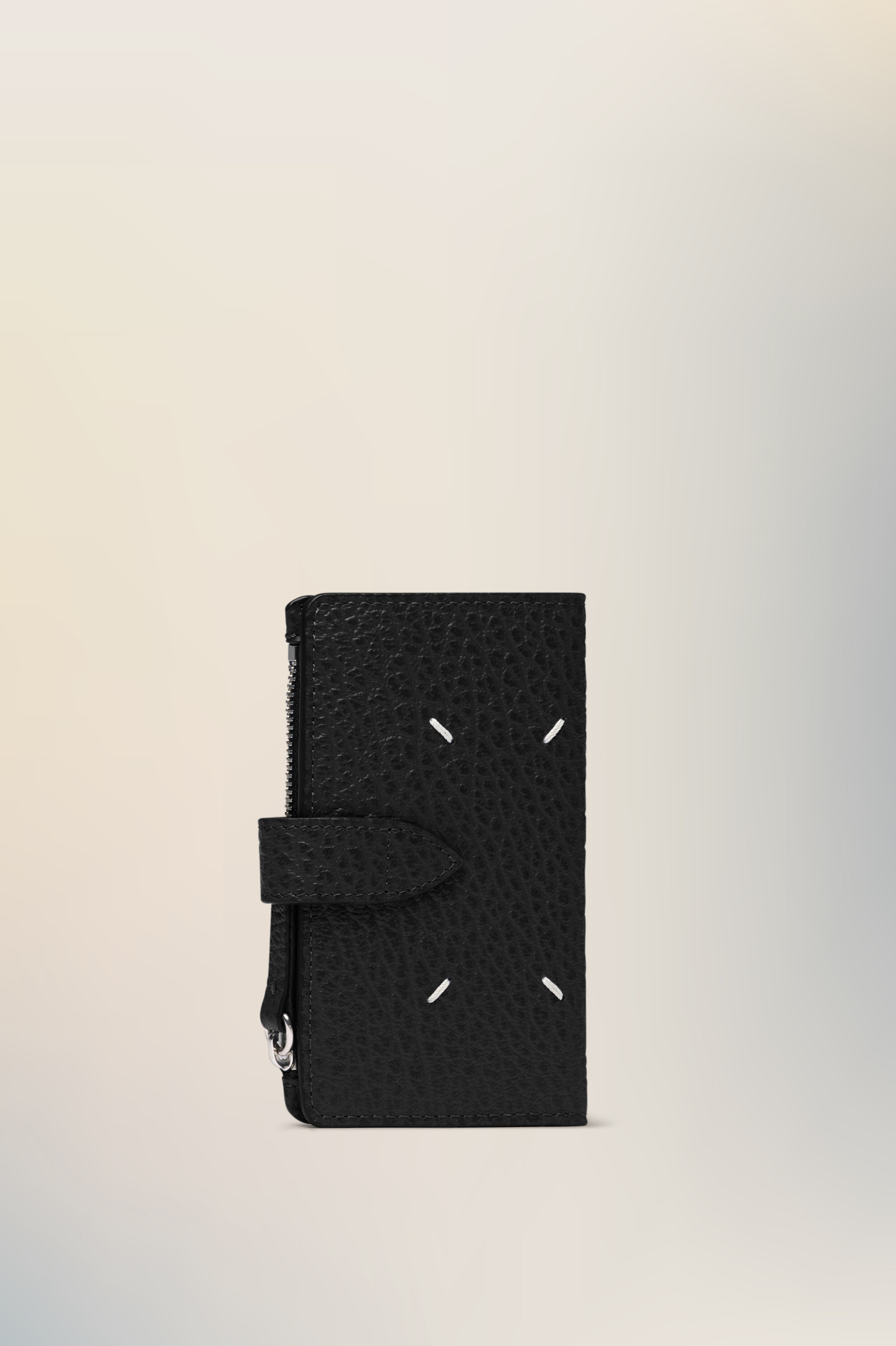 maison margiela Portefeuille zippé Four stitches