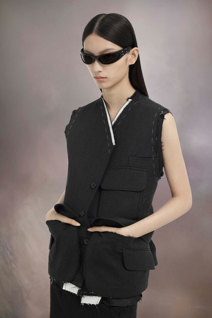 Black Cyber Black Sunglasses x Gentle Monster​ | Maison Margiela