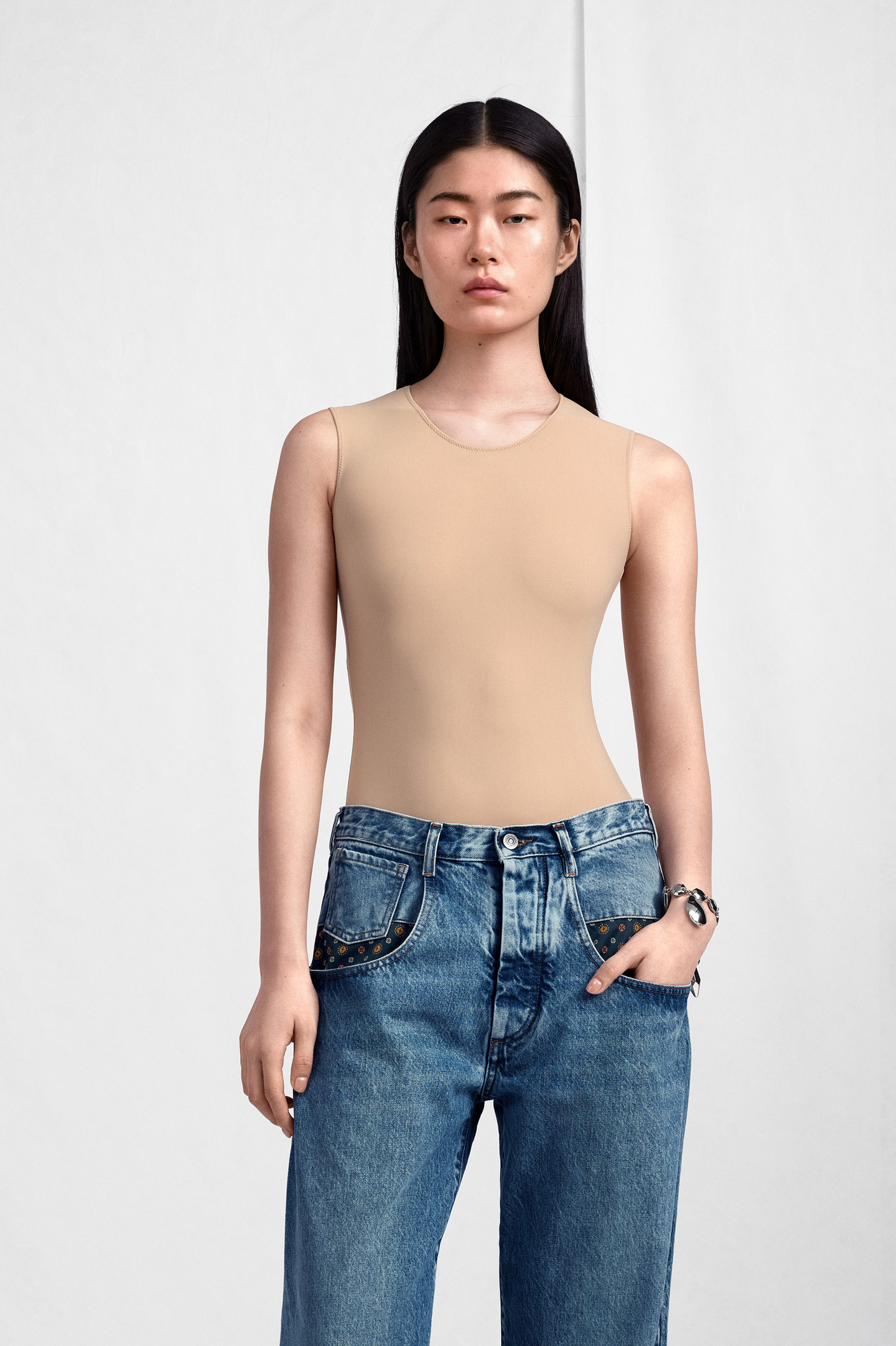 Nude Second Skin Sleeveless Bodysuit | Maison Margiela Official