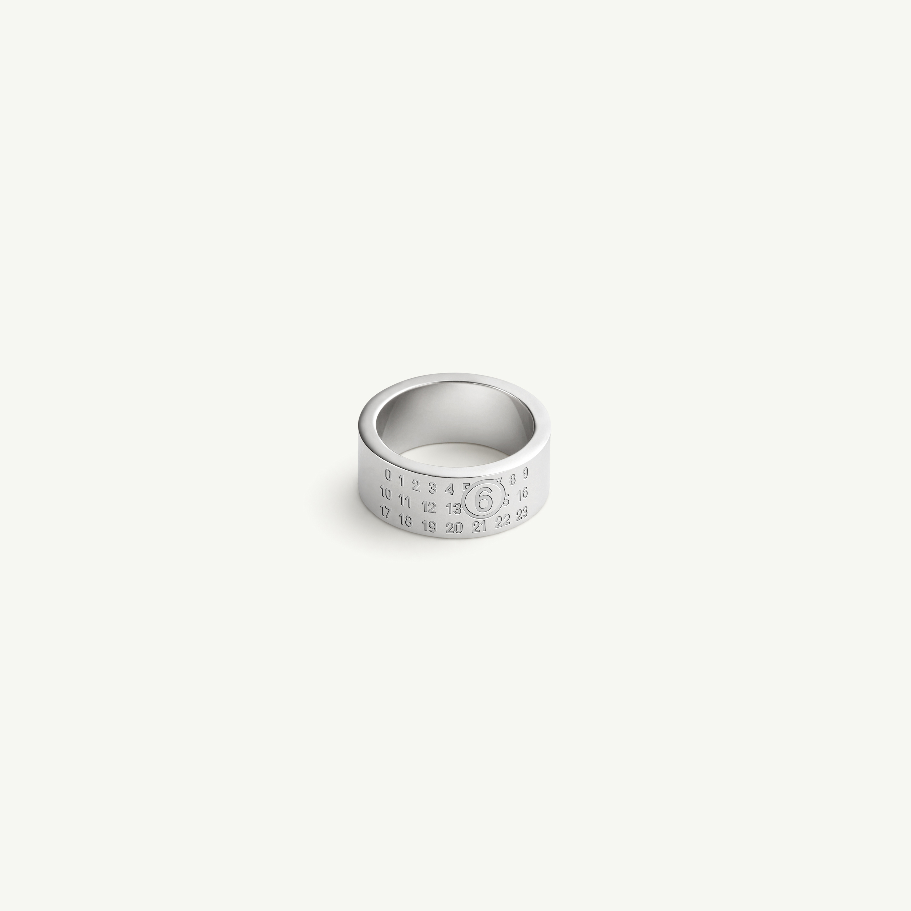 Gray Numeric Minimal Signature Ring | MM6 Official