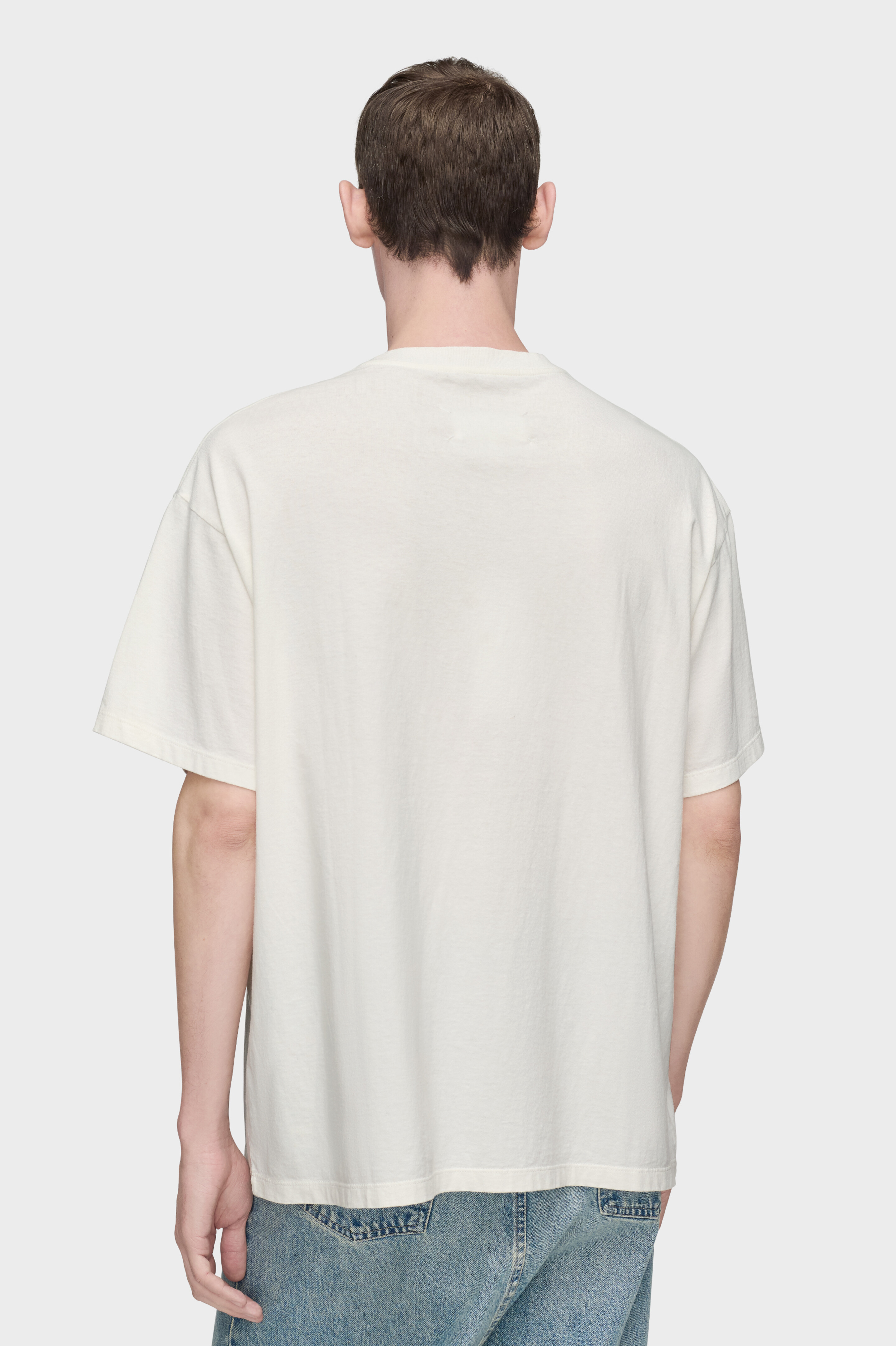 White Floral MM Embroidered Cotton T-Shirt | Maison Margiela Official