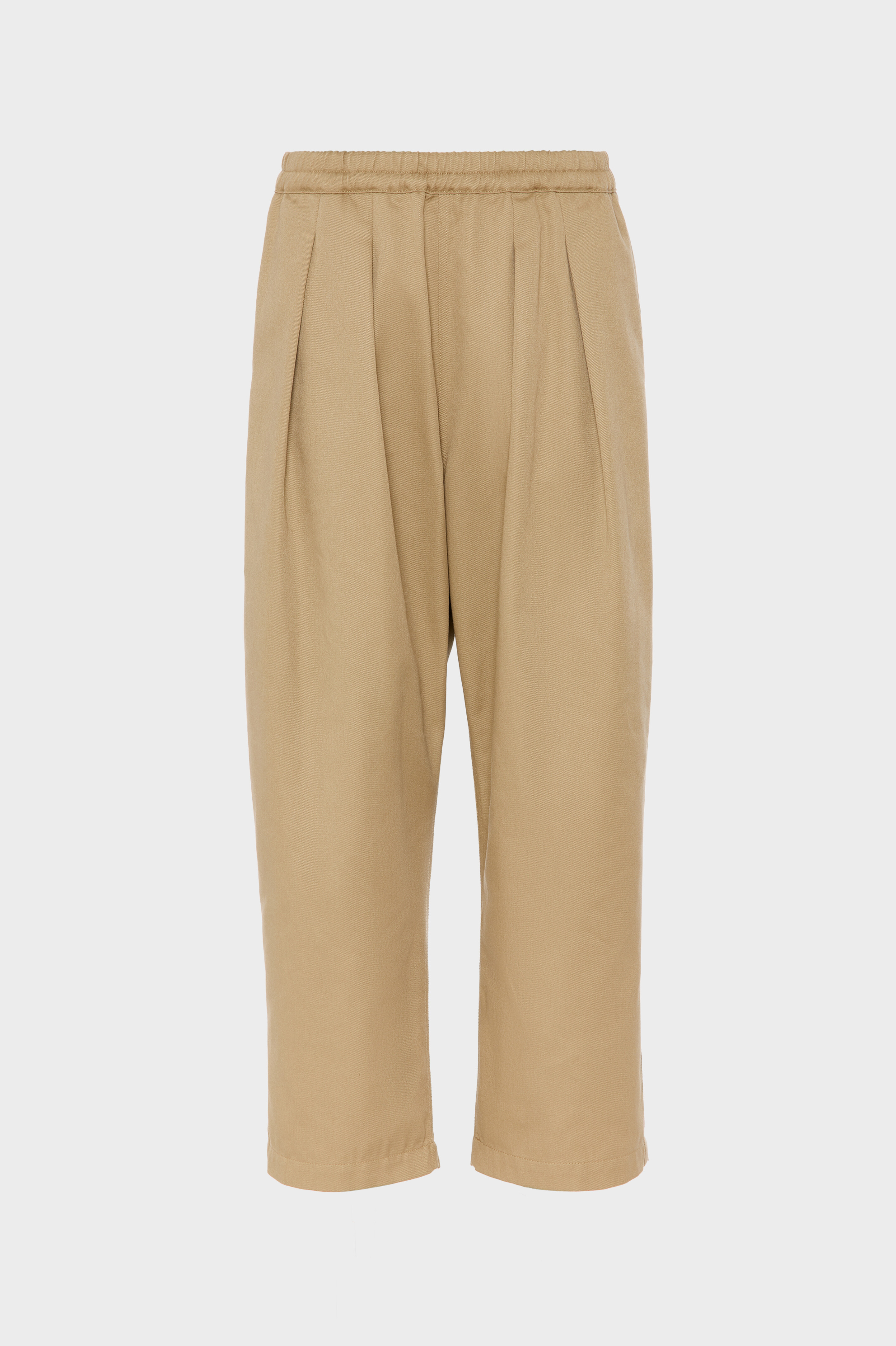 Dropped-Rise Cotton Trousers