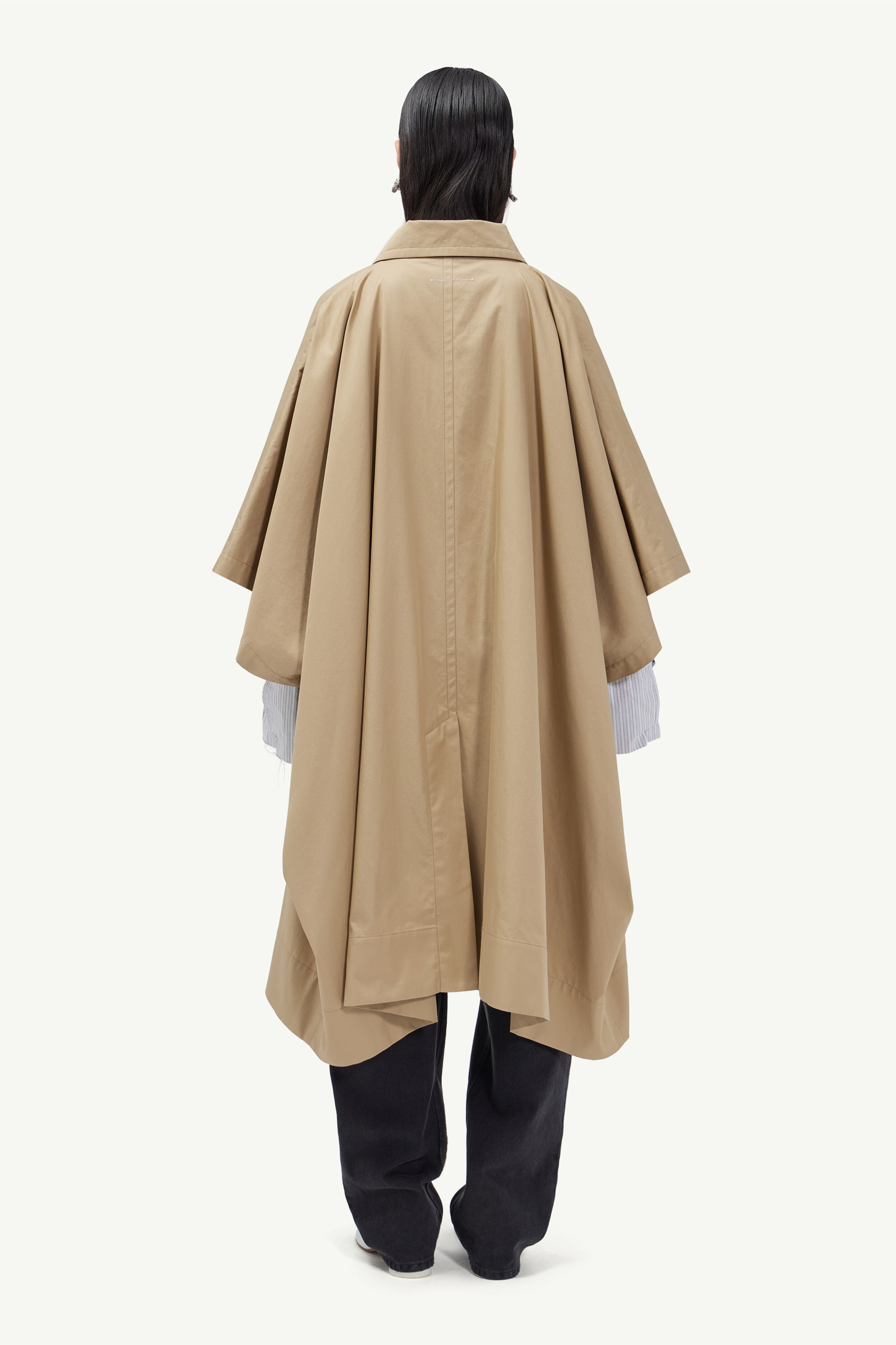 MM6 Maison Margiela ロングモッズコート サイズ40 ベージュ Brown Trench coat | MM6 Official