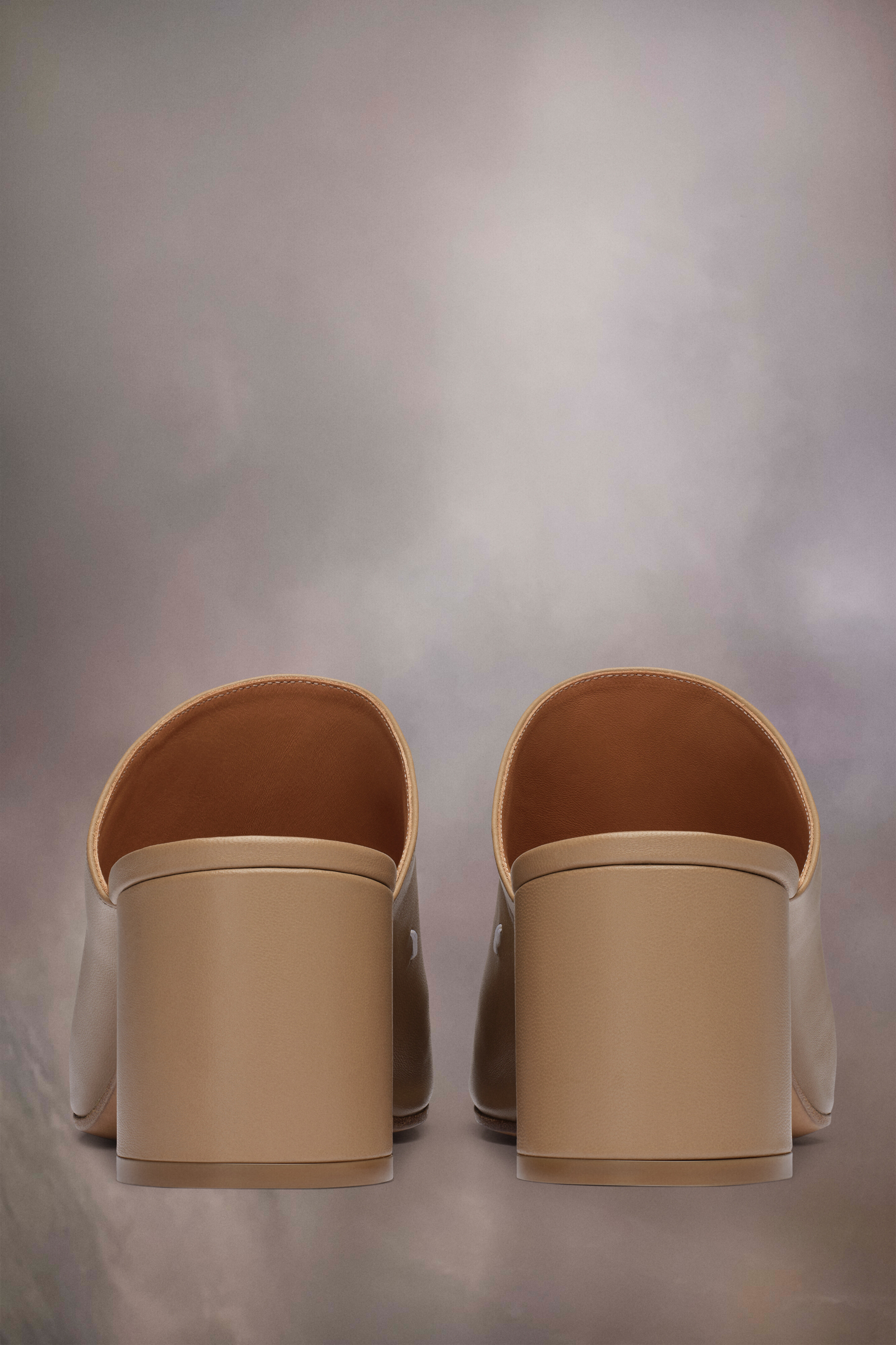 Tabi heeled mules