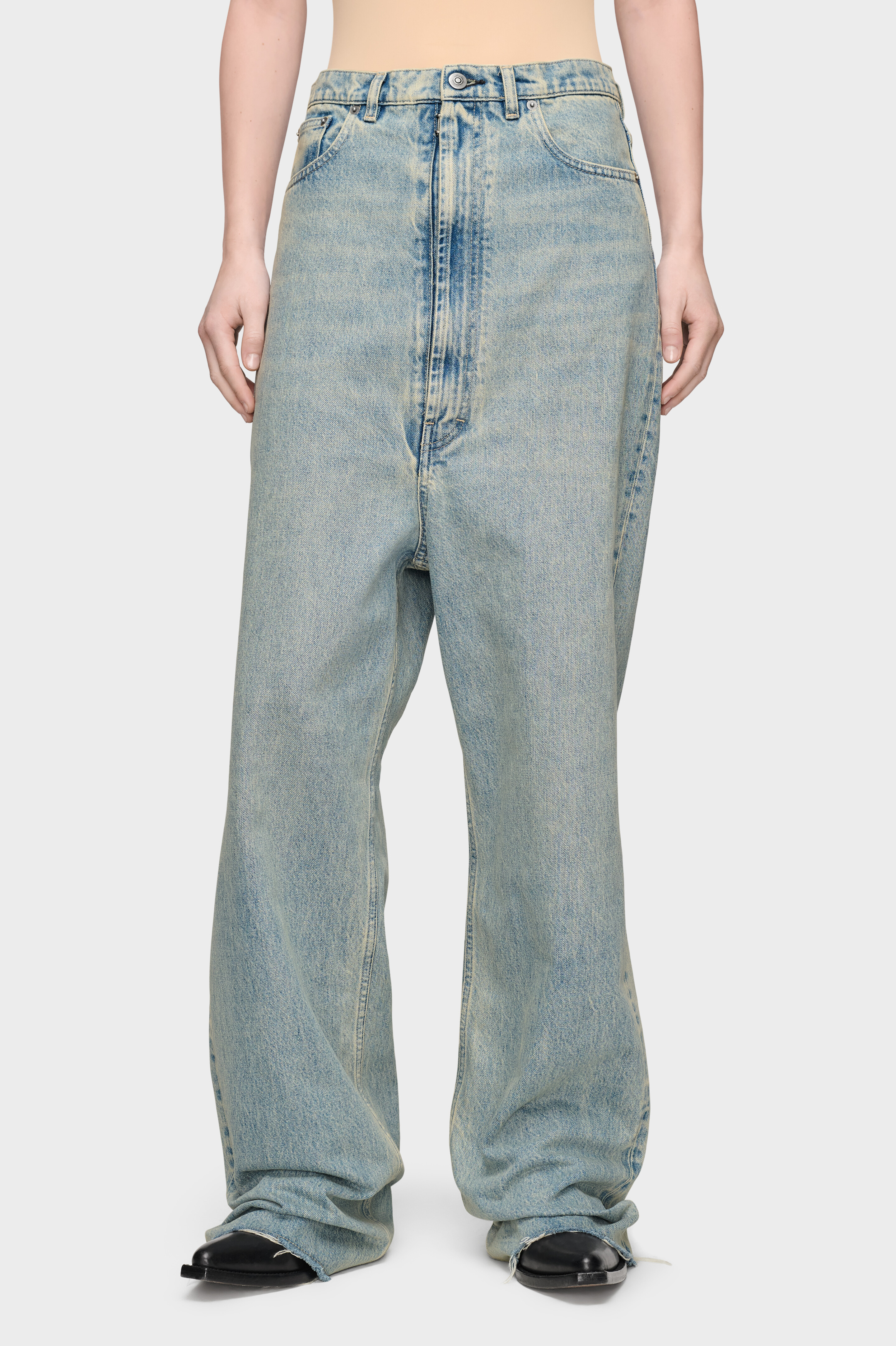 maison margiela ワイドレッグ バギーフレア スラックス Maison Margiela（メゾンマルジェラ） パンツ SI1KA0002 S49892 メンズ