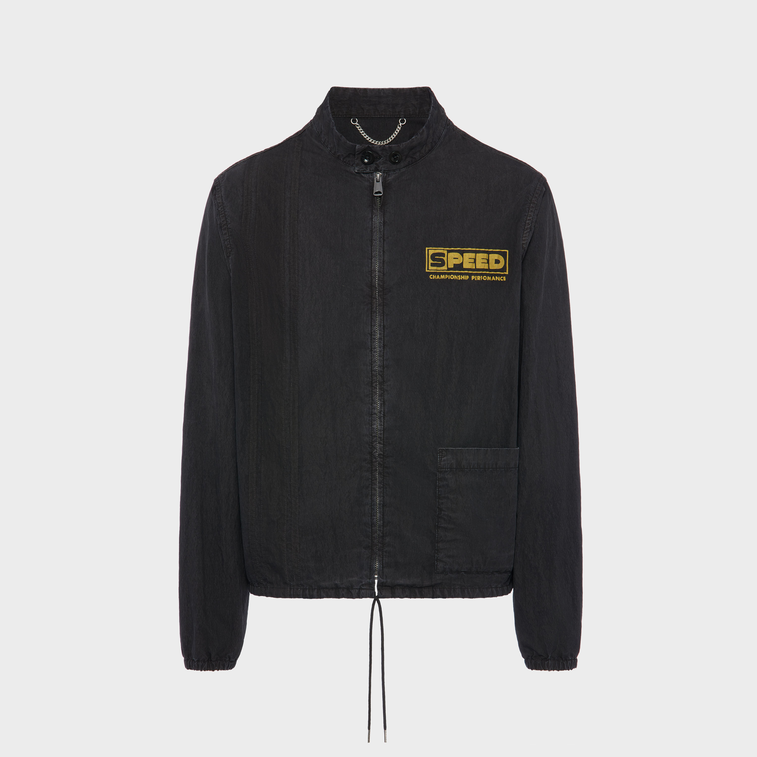 Vintage-style sportswear jacket