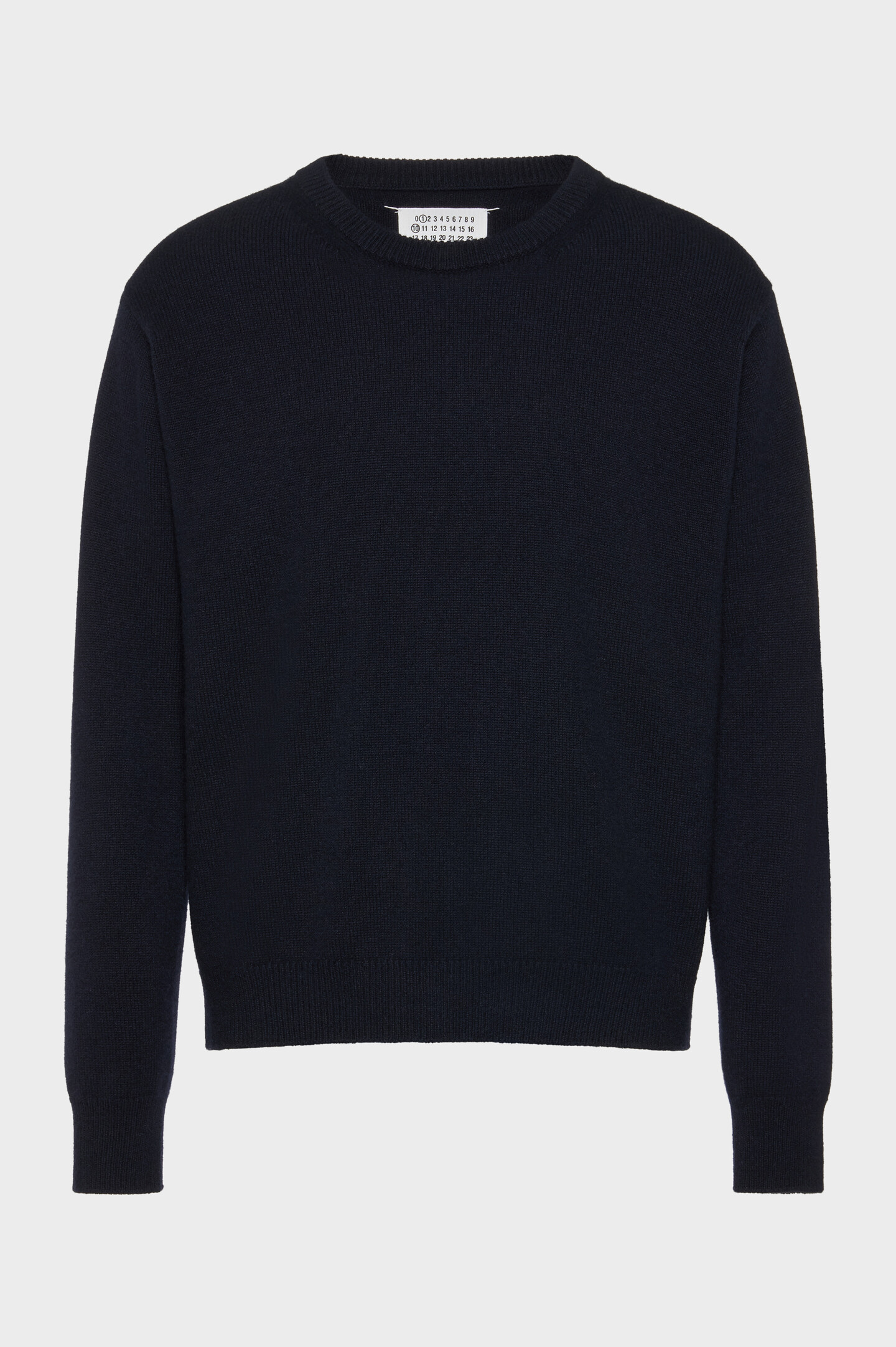 Dark Blue Cashmere sweater | Maison Margiela Official