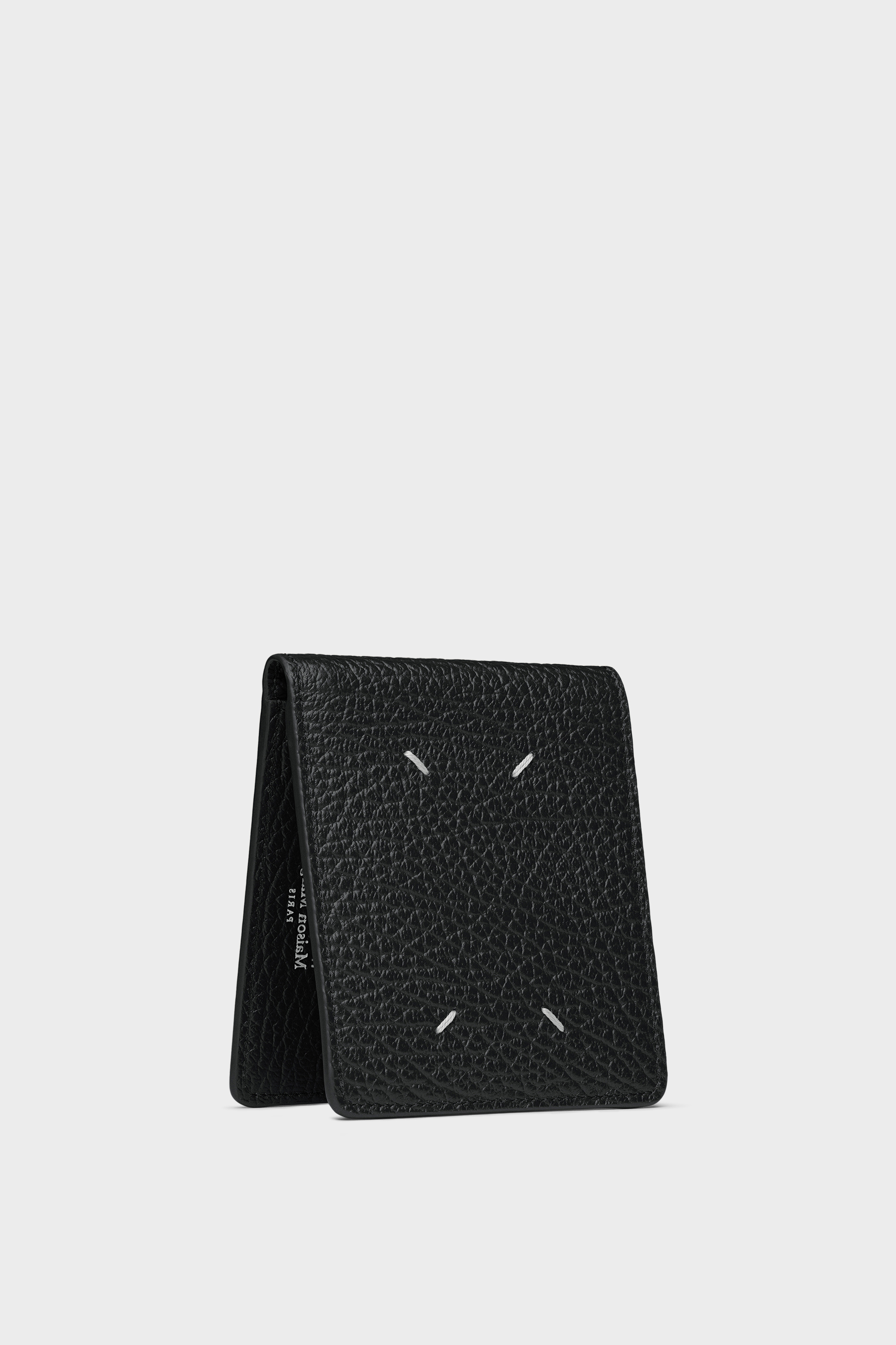 Black Four stitches cardholder | Maison Margiela Official