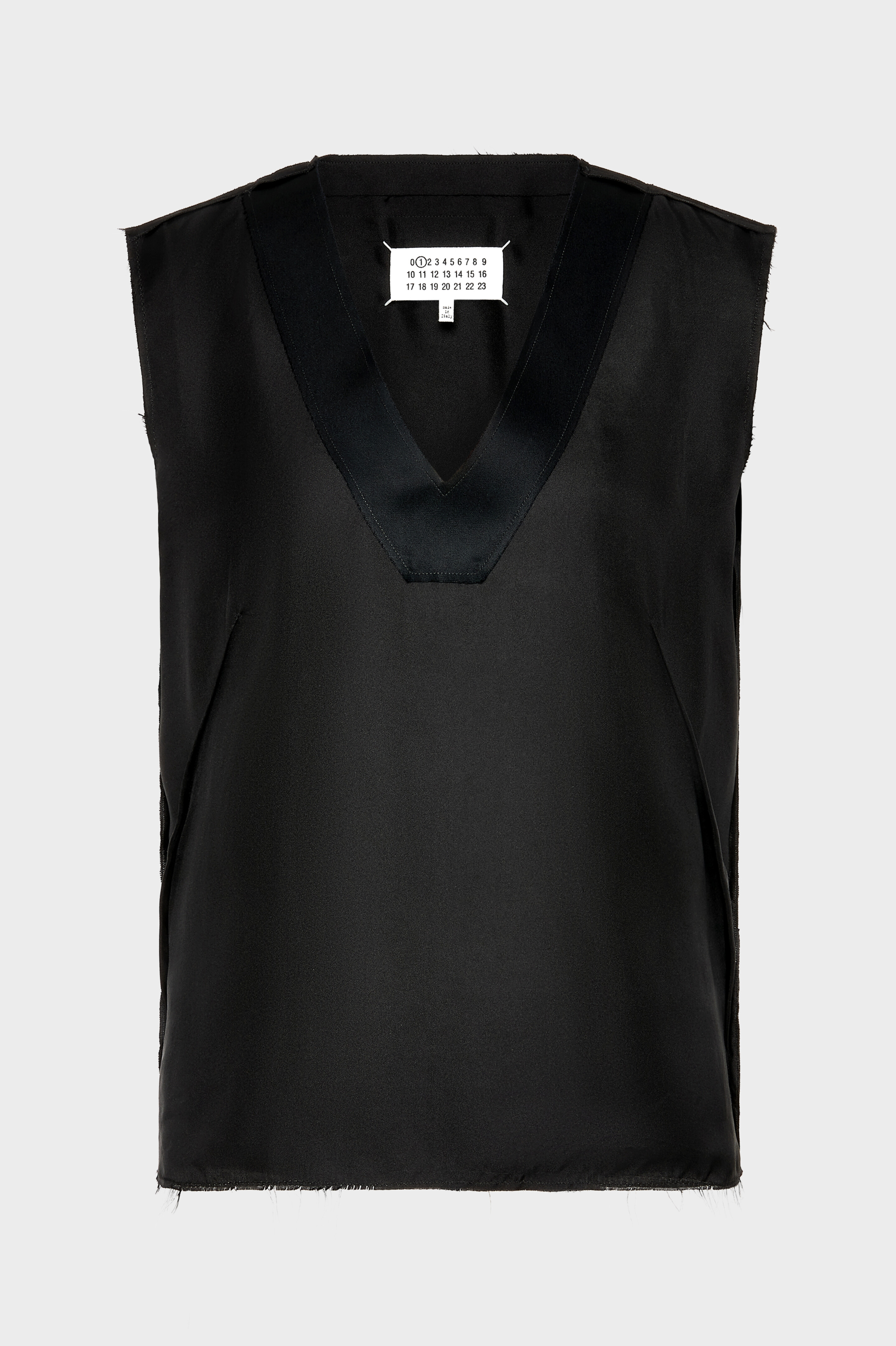 Silk V-Neck Top