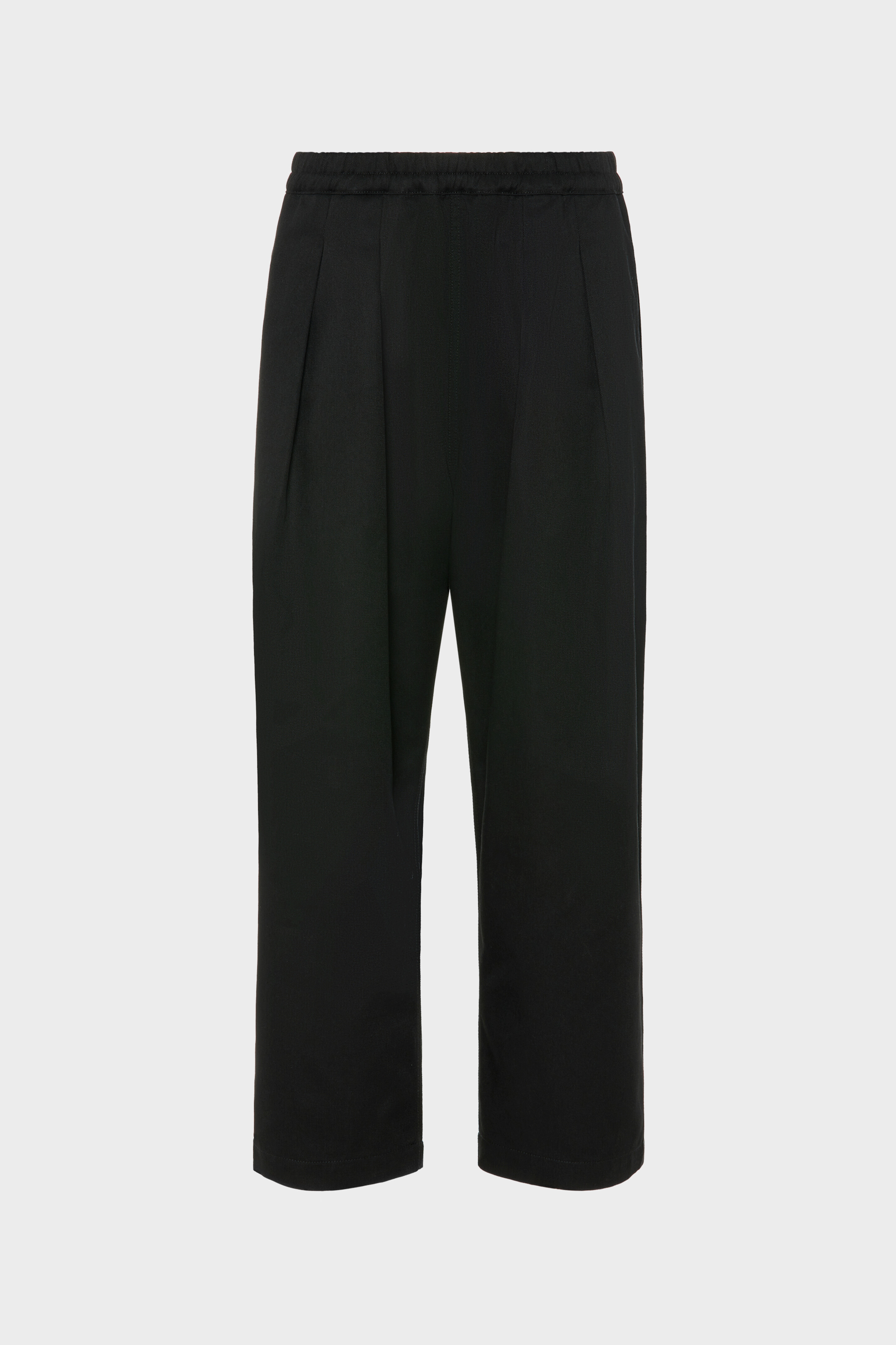 Dropped-Rise Cotton Trousers