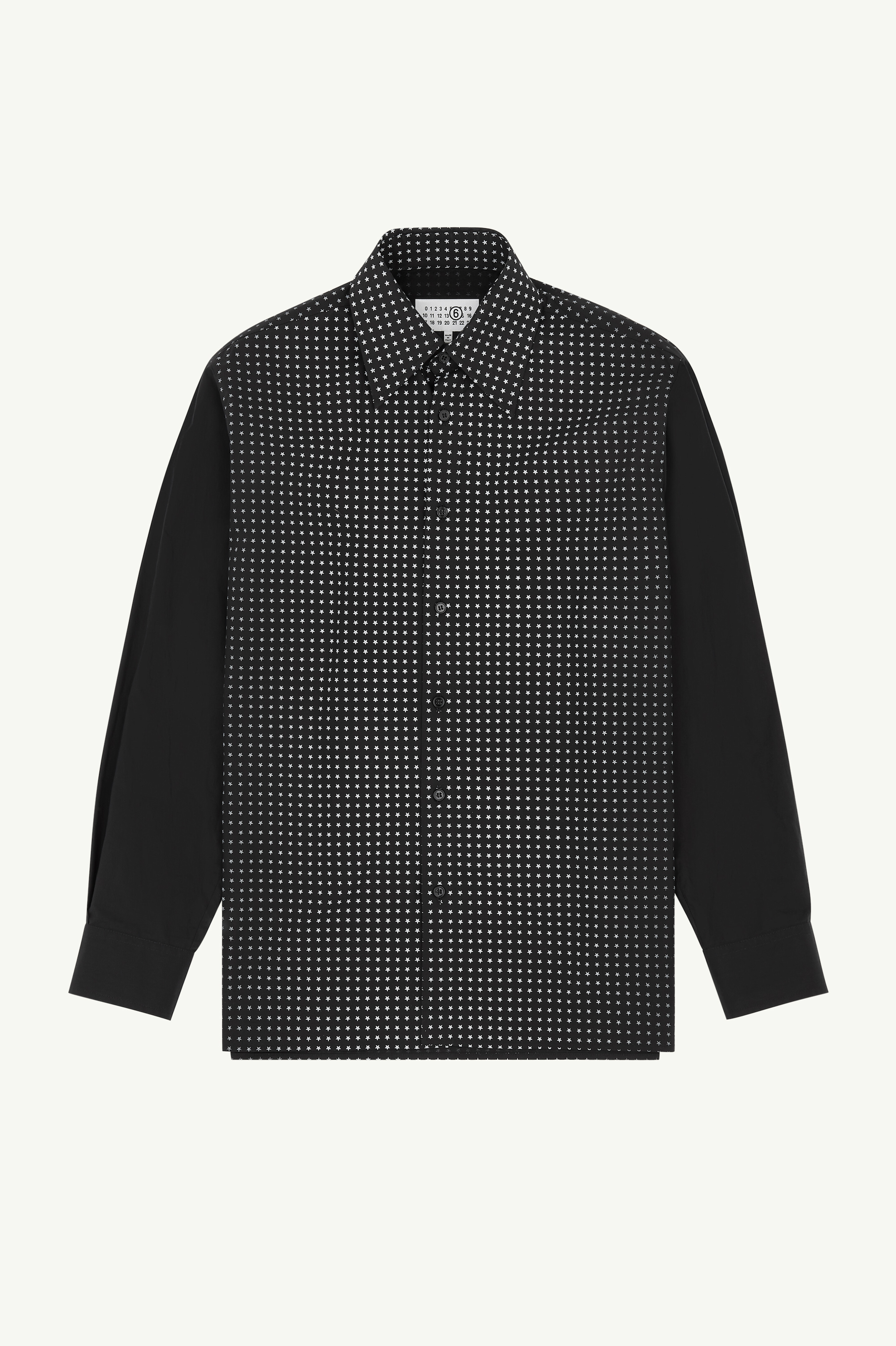 Men's Star Cotton Poplin Shirt | MM6
