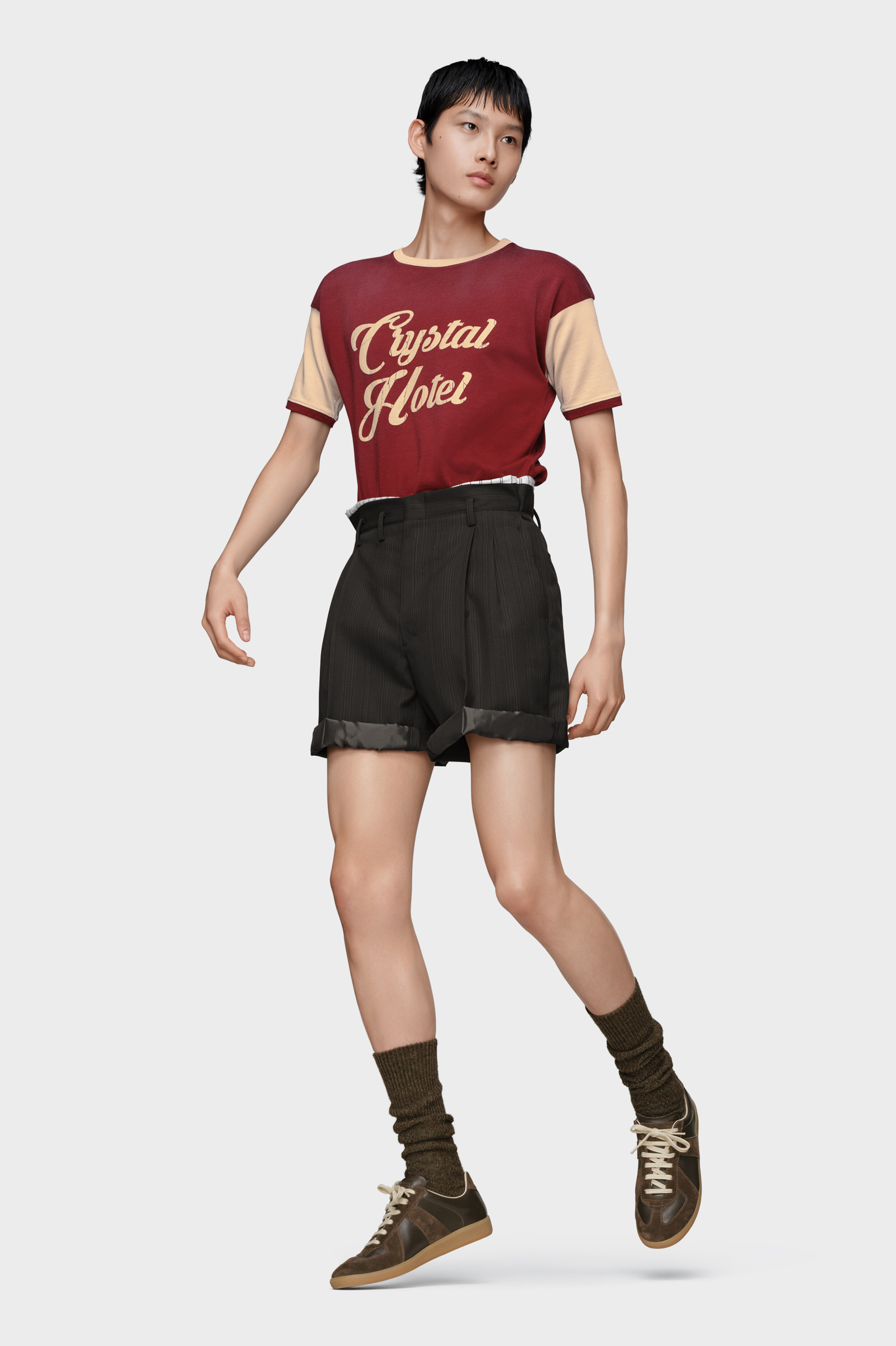 Men's Black Wool Tailored Shorts | Maison Margiela