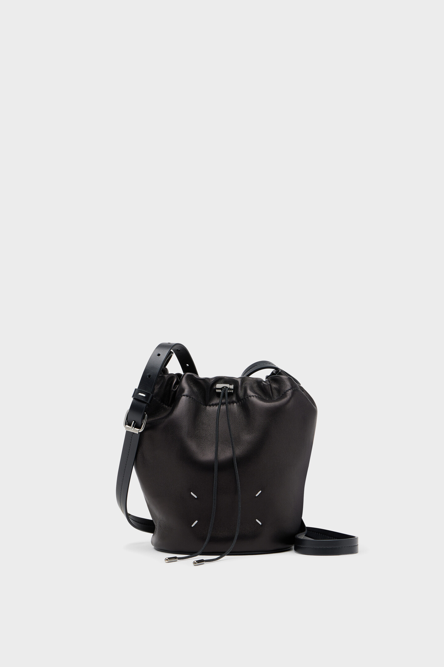 Black Draw-String Pouch | Maison Margiela Official