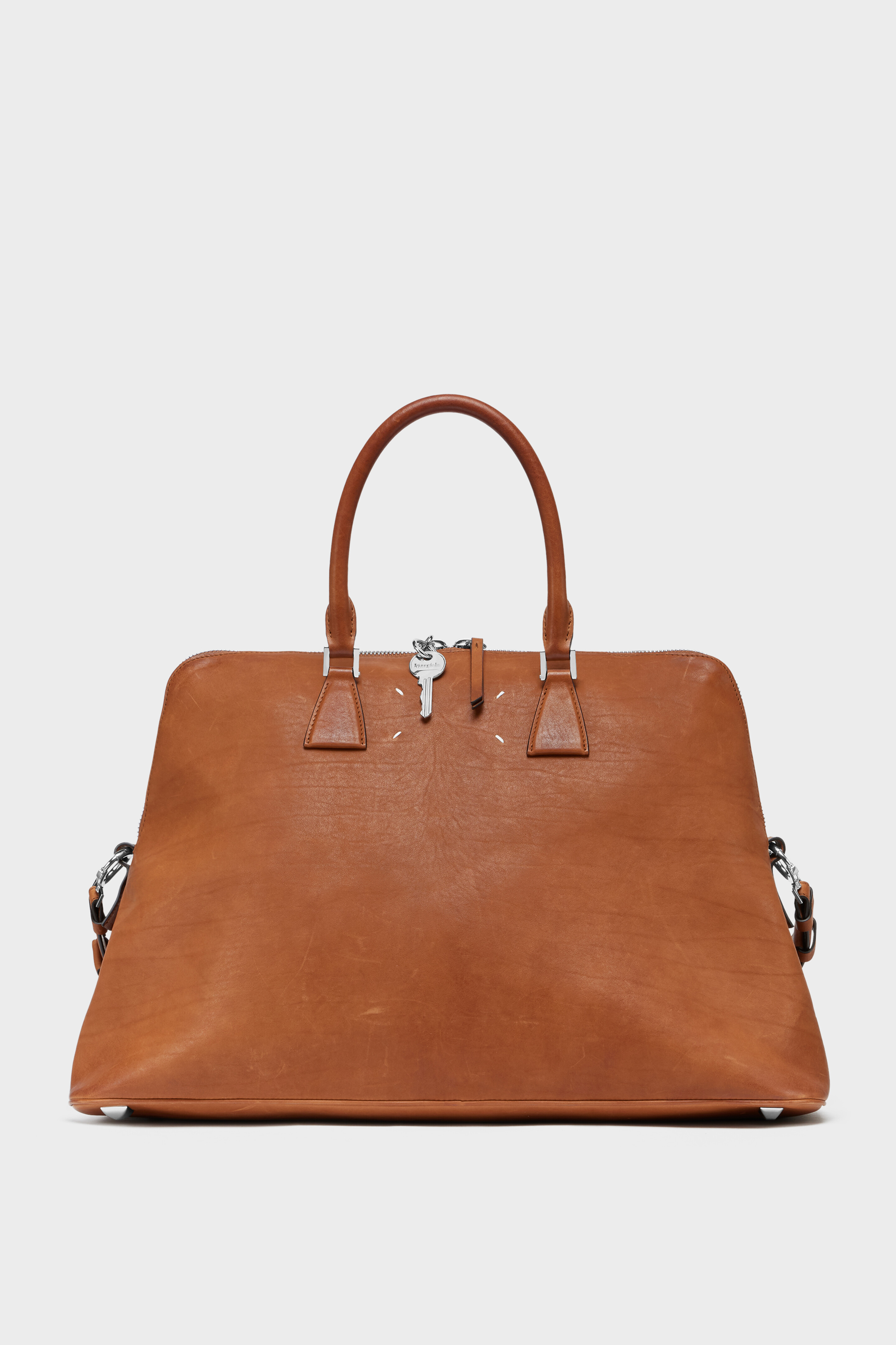 Brown Leather 5AC Crossbody Bag Loved To Death XL