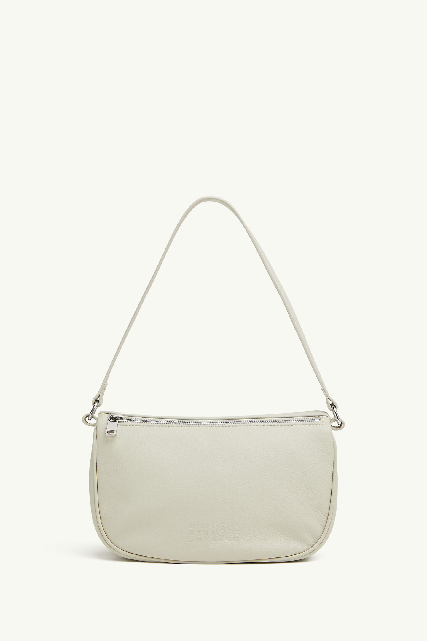 White Double Slouchy Shoulder Bag | MM6 Official