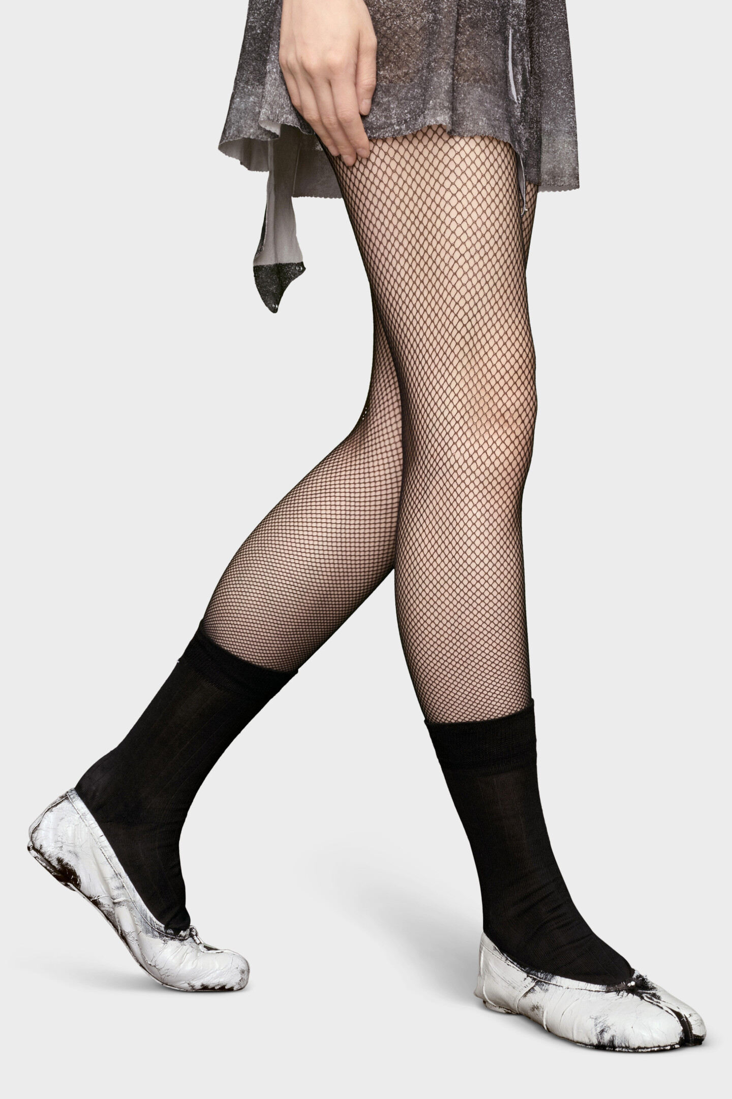 Tabi new ballerina Black and White | Maison Margiela Official