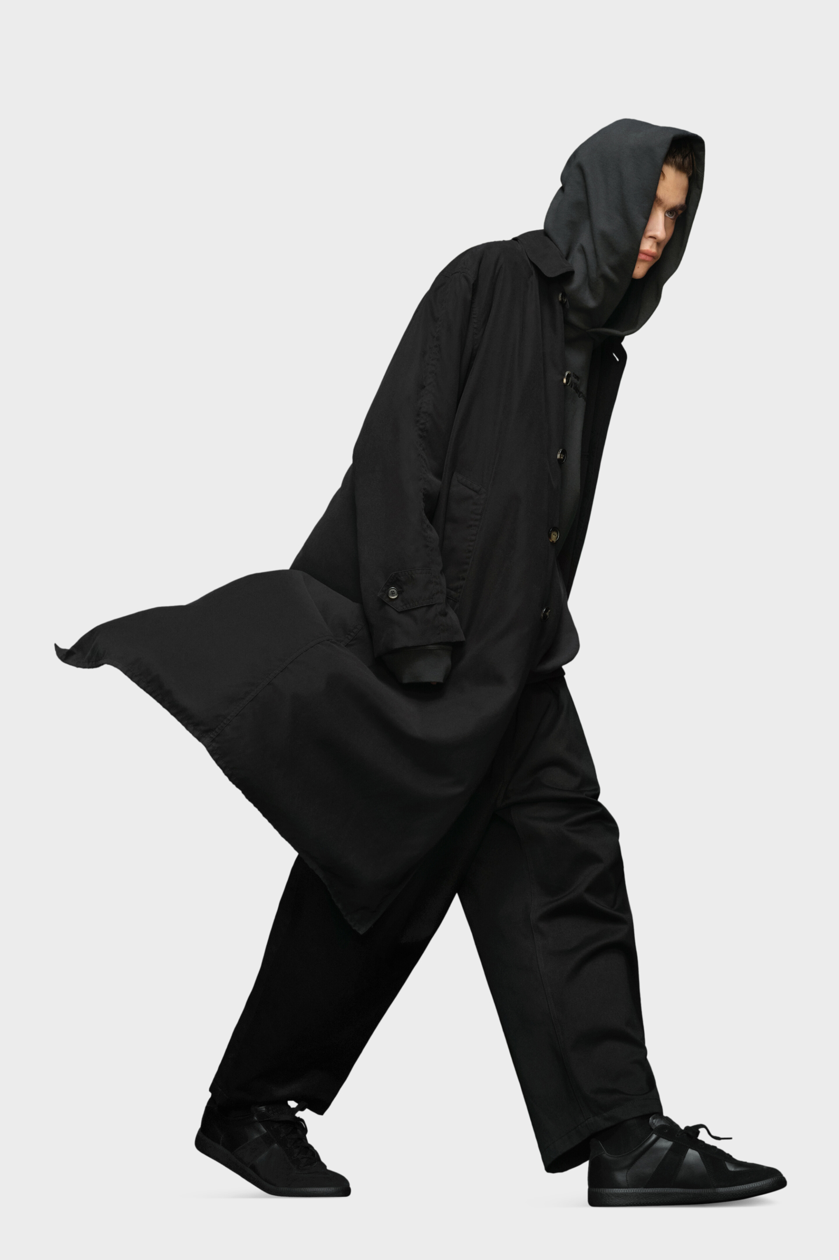 Maison Margiela 24SS ピーチコットン トレンチコート 36 Maison Margiela 24SS ピーチコットン トレンチコート 36 ピーチ