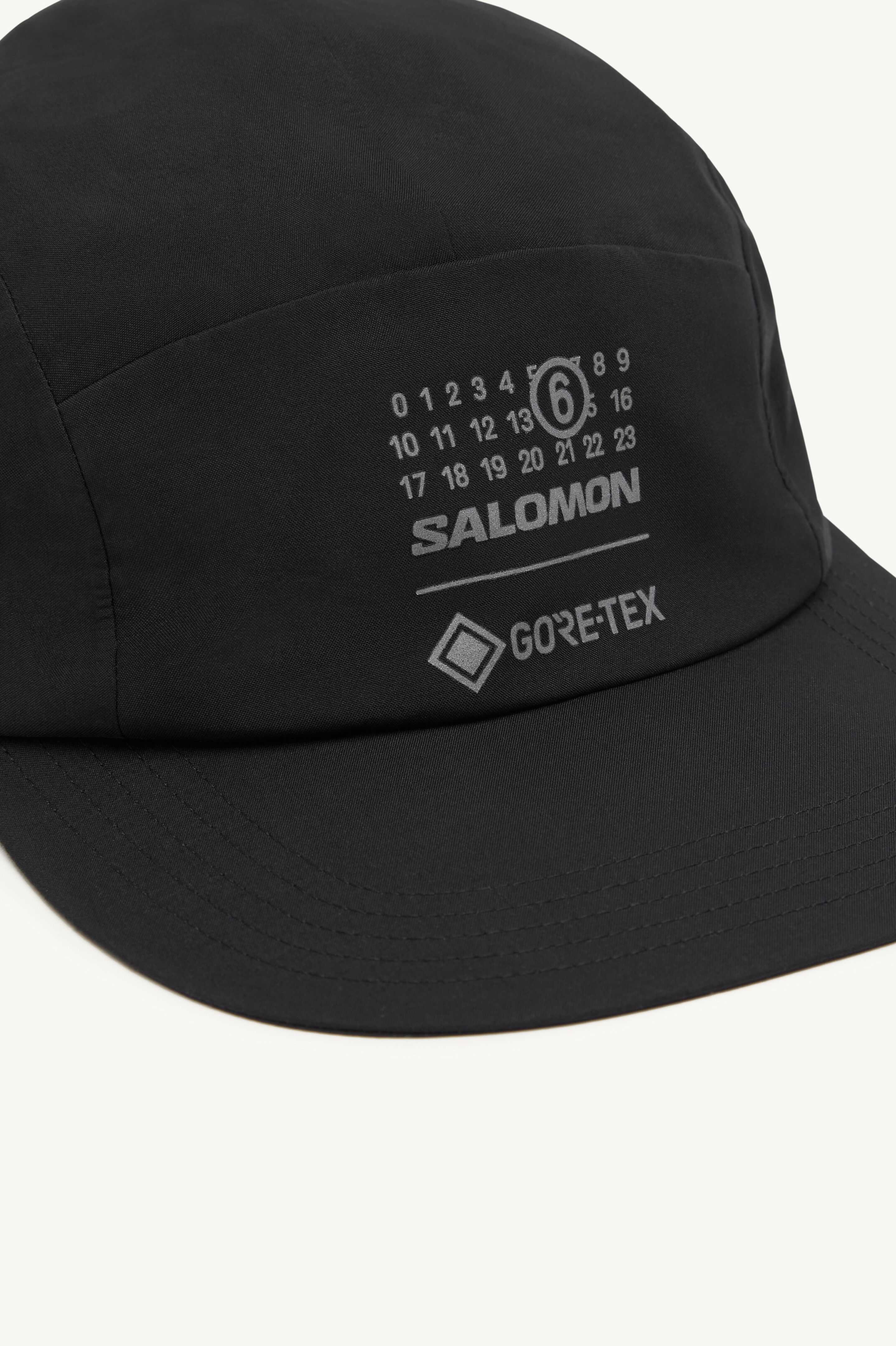 MM6マルジェラ✖️SALOMON GORE-TEX ブラックワークキャップ MM6 x SALOMON エムエムシックス メゾンマルジェラ サロモン