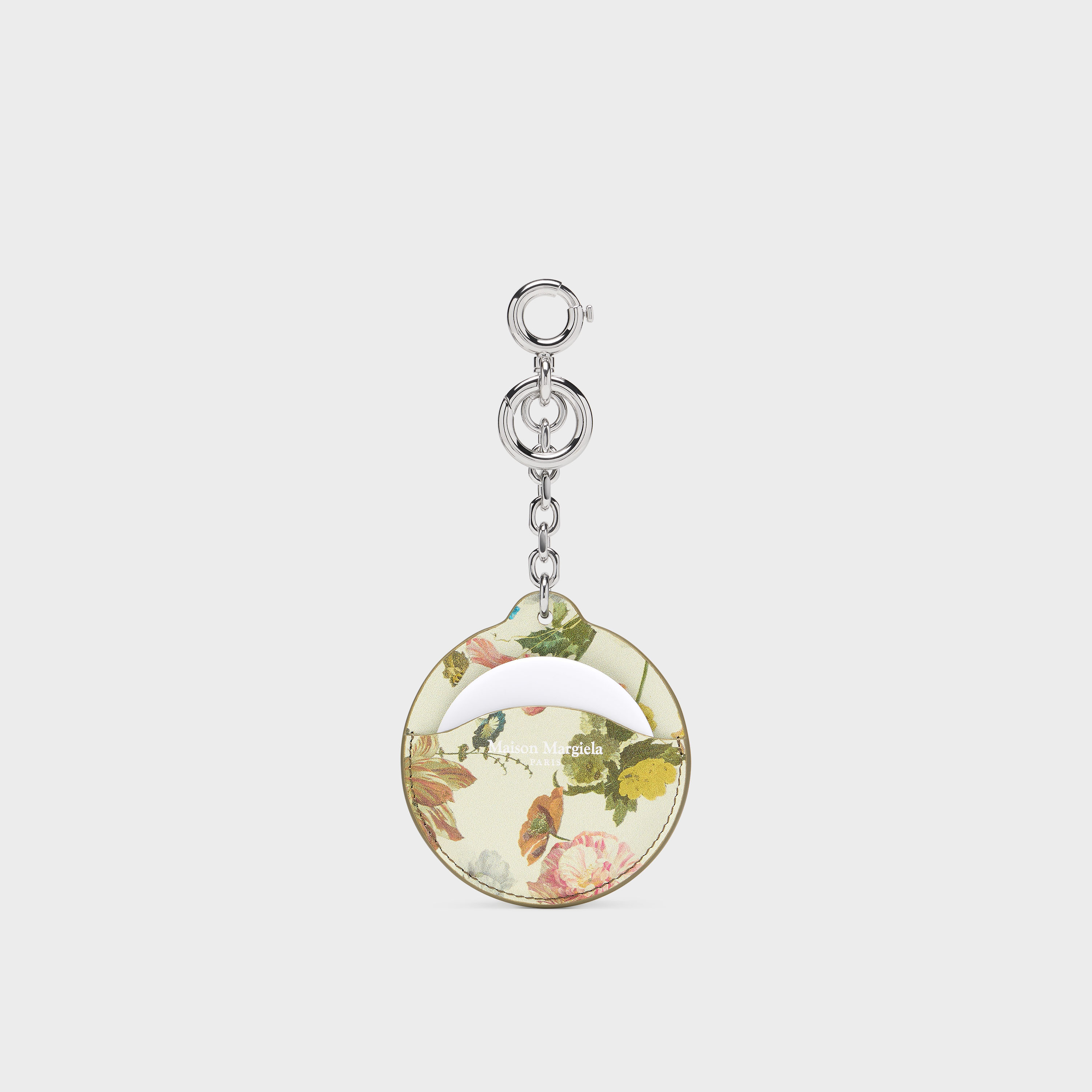 Ivory Circle Mirror Keyring | Maison Margiela Official