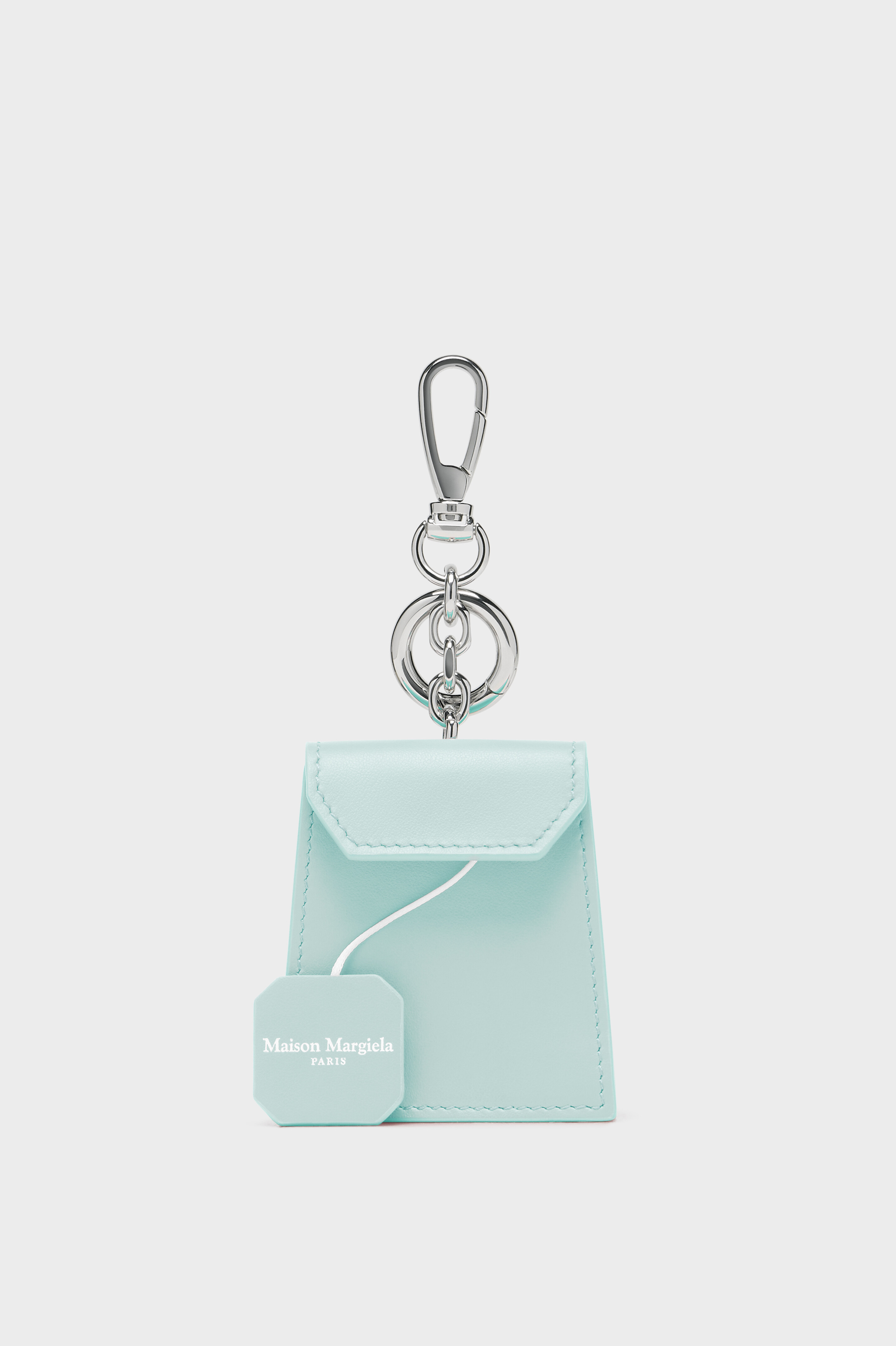Leather tea bag charm