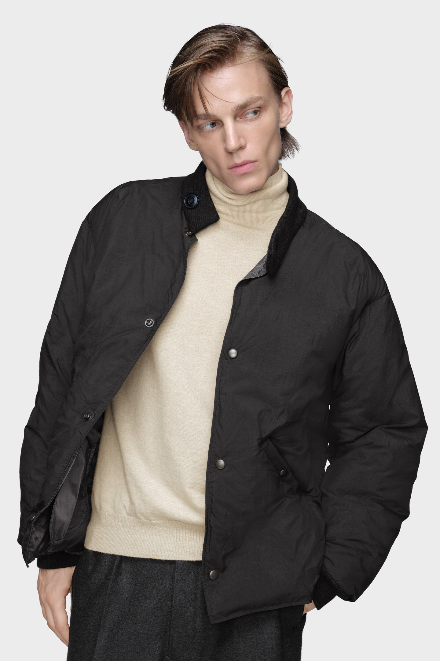 Men's Black Glam Slam Coat Liner | Maison Margiela