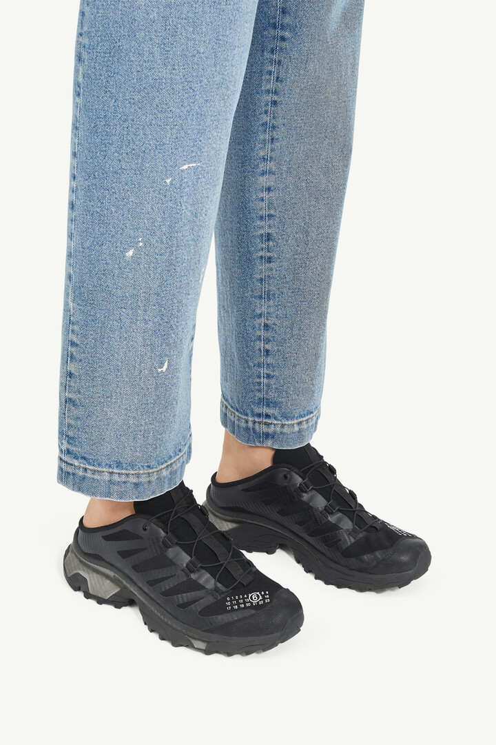 Black Men's Black Xt-4 Mules - MM6 x Salomon | MM6