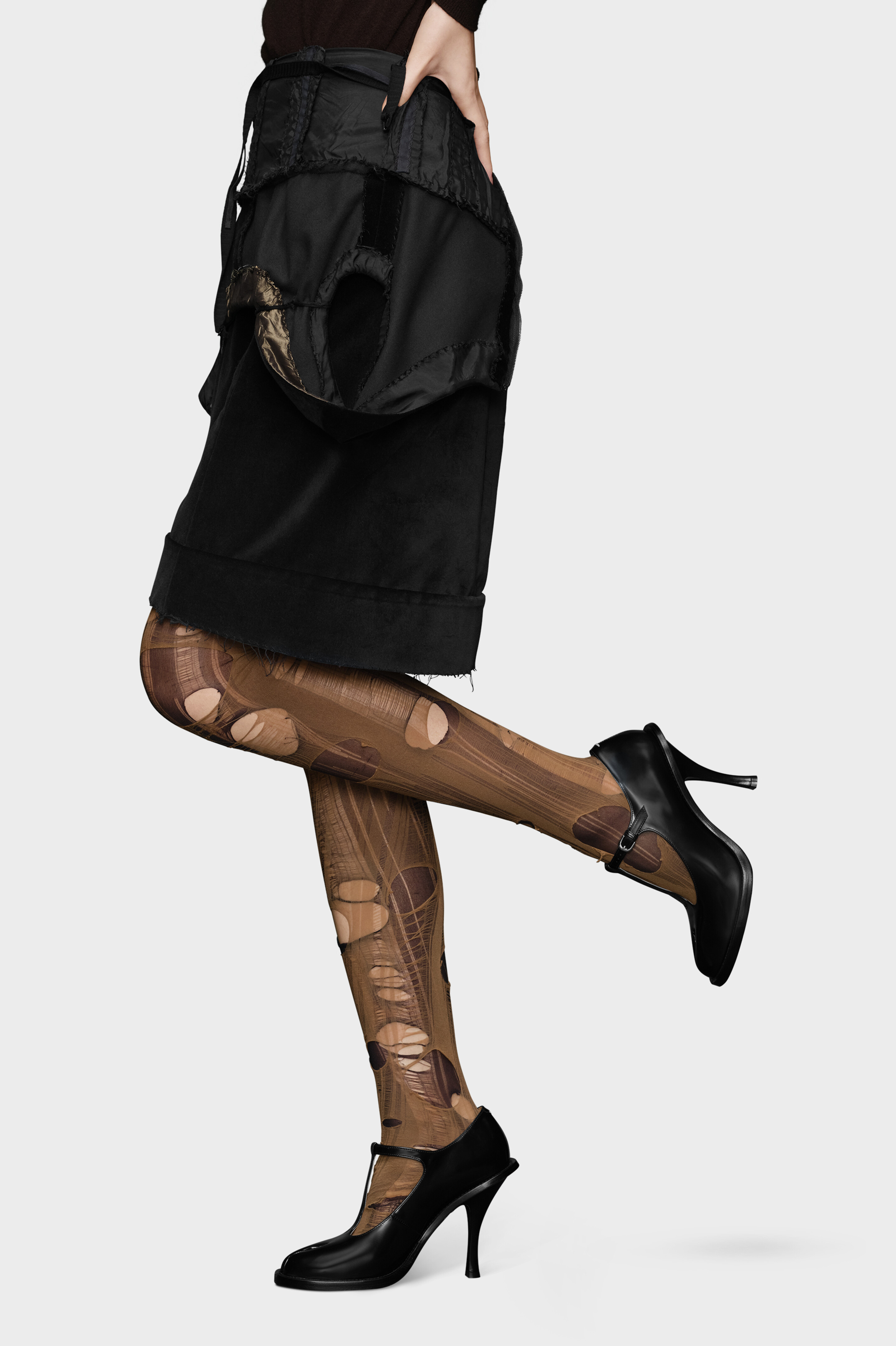 BOURGEOISE CHUNKY PUMP T-BAR H100