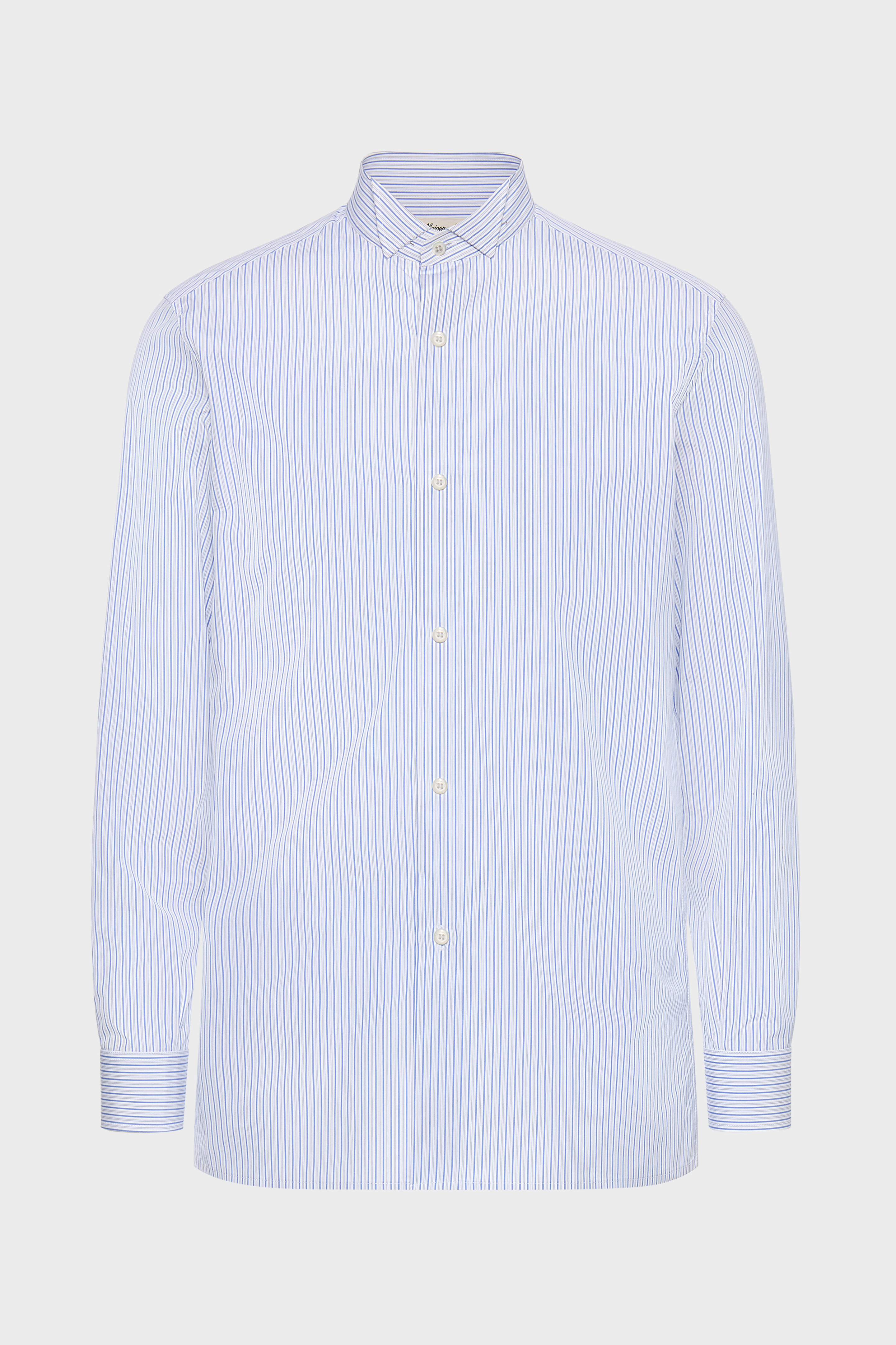 Camicia in cotone a righe