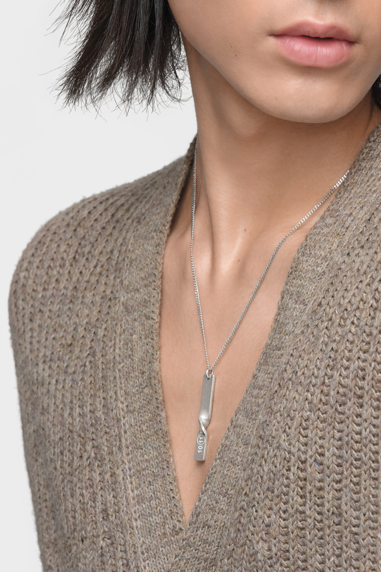 ネックレス、サイズL ツイストNumericネックレス