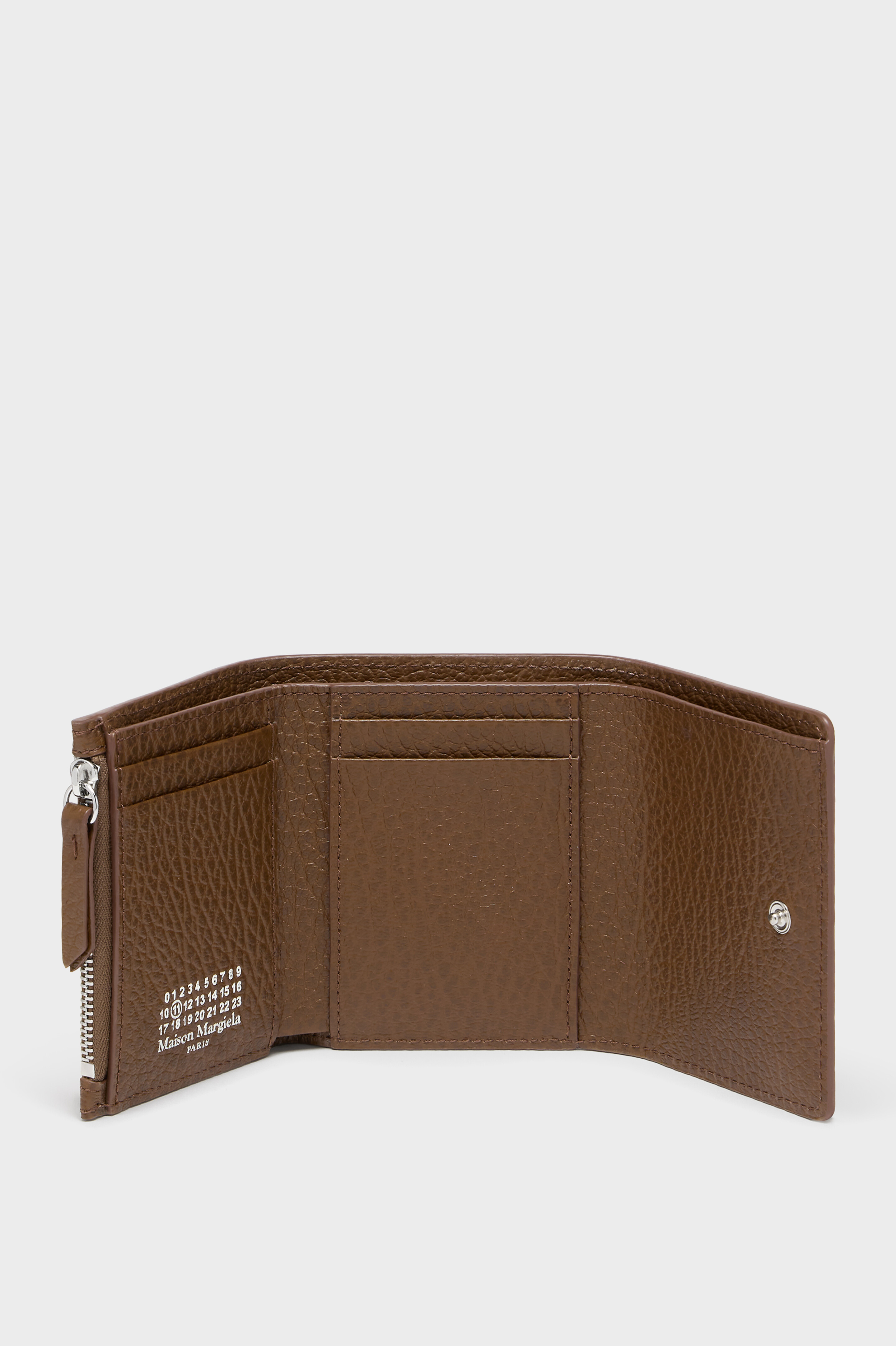 Brown Four stitches wallet | Maison Margiela Official