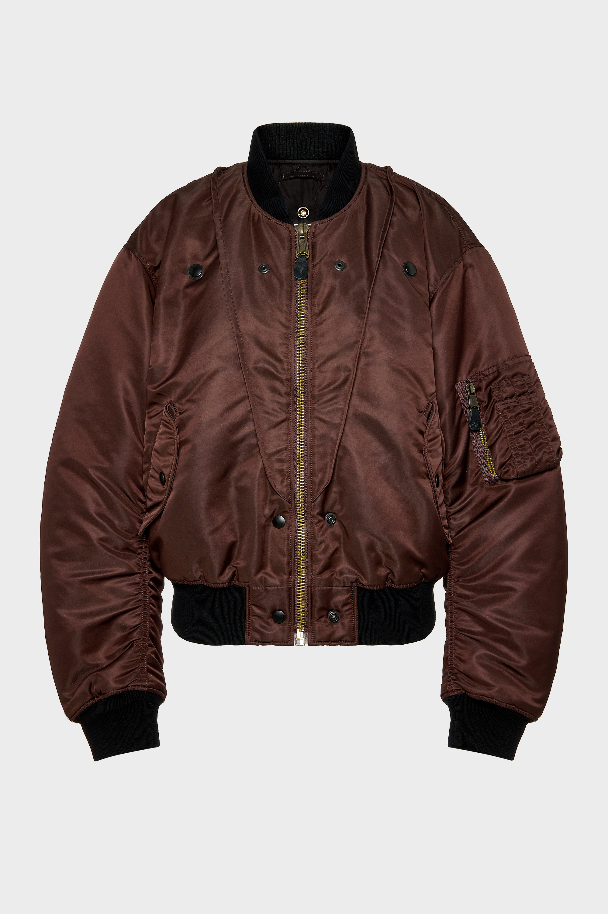 REAL SIMONS リバーシブル MA-1 ボンバージャケット 春秋 L リバーシブル ボンバージャケット ブラウン | Maison Margiela公式