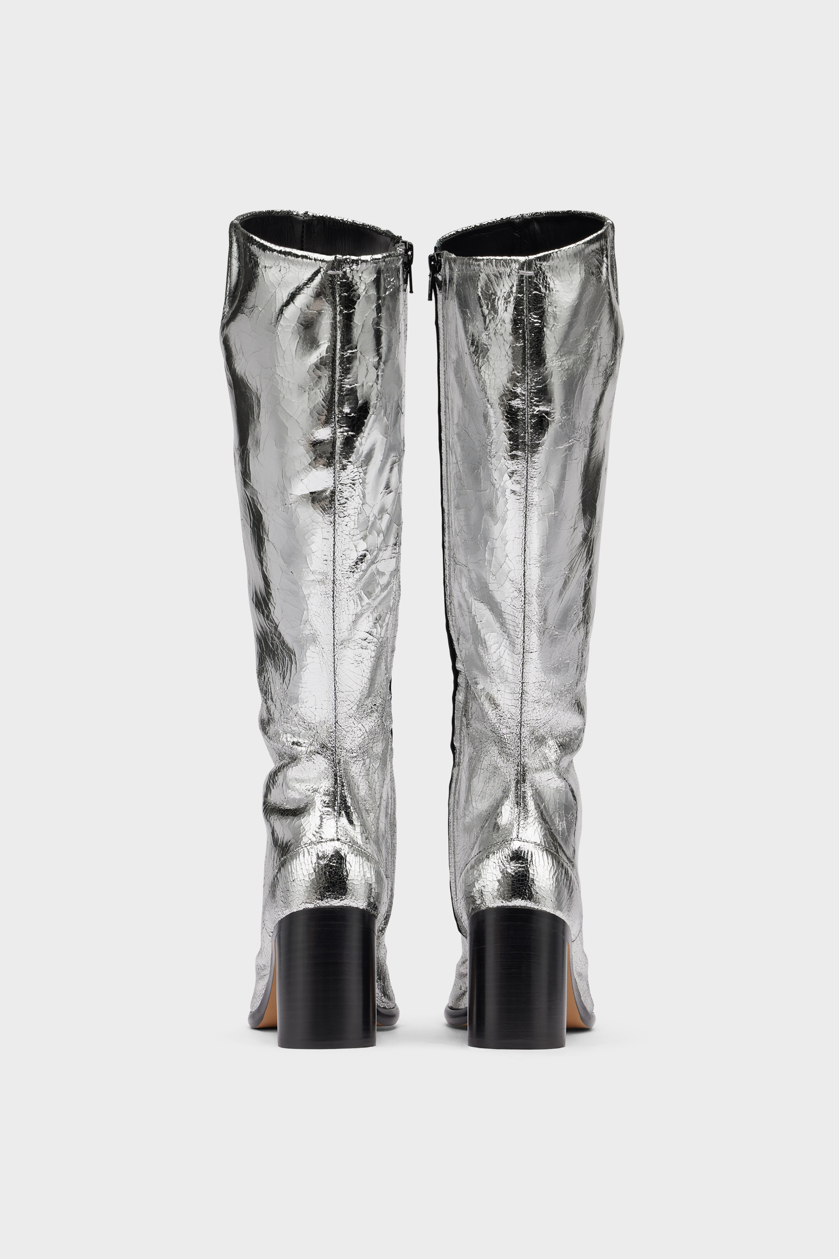 Tabi Broken Mirror Boots 8 cm Heel | Maison Margiela