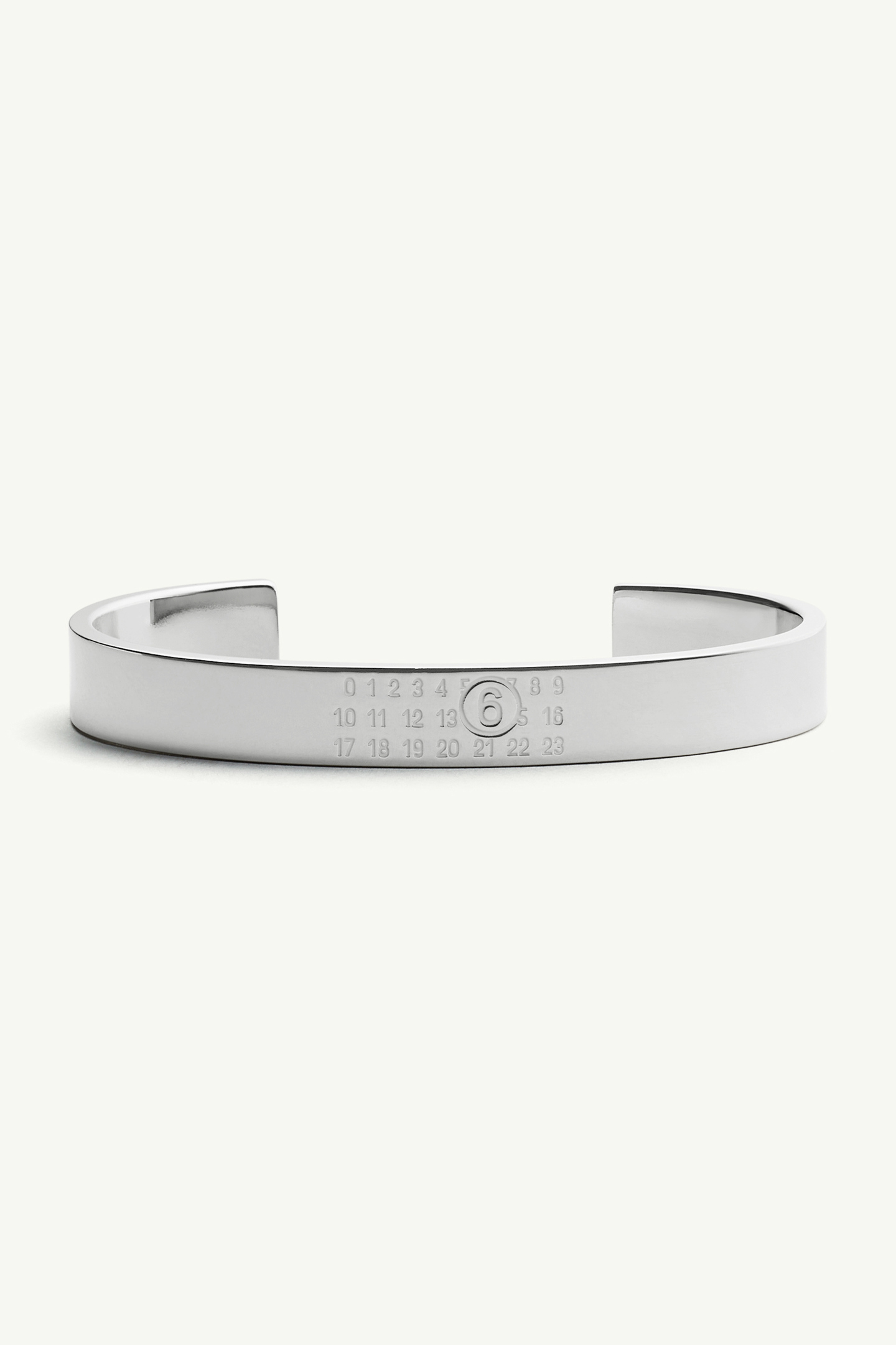 アクセサリー MAISON MARGIELA Bangle logo silver925 3 MAISON MARGIELA Bangle logo silver925 3 Silver Bracelet with