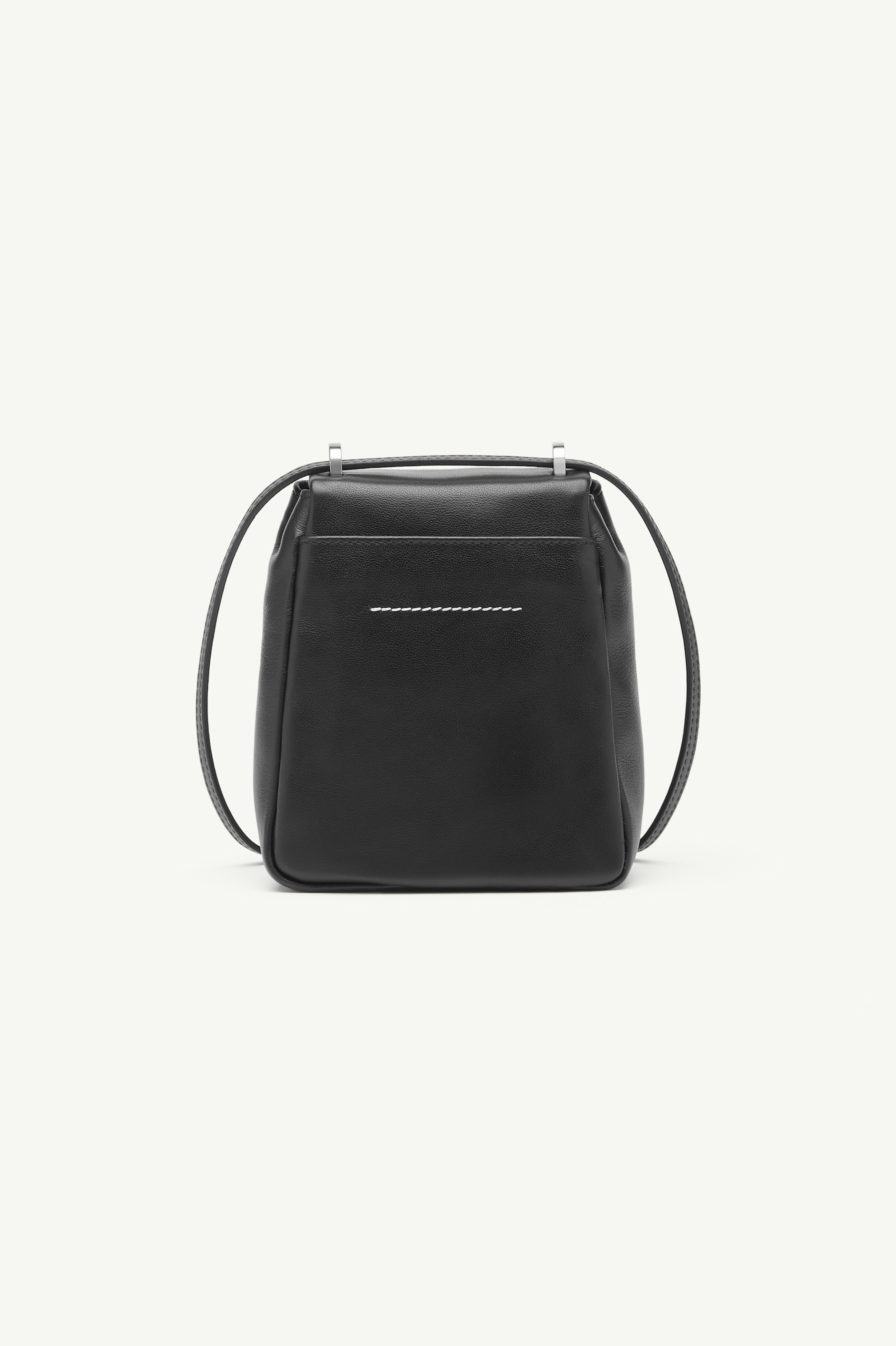 Black Leather Small Crossbody Bag | Maison Margiela