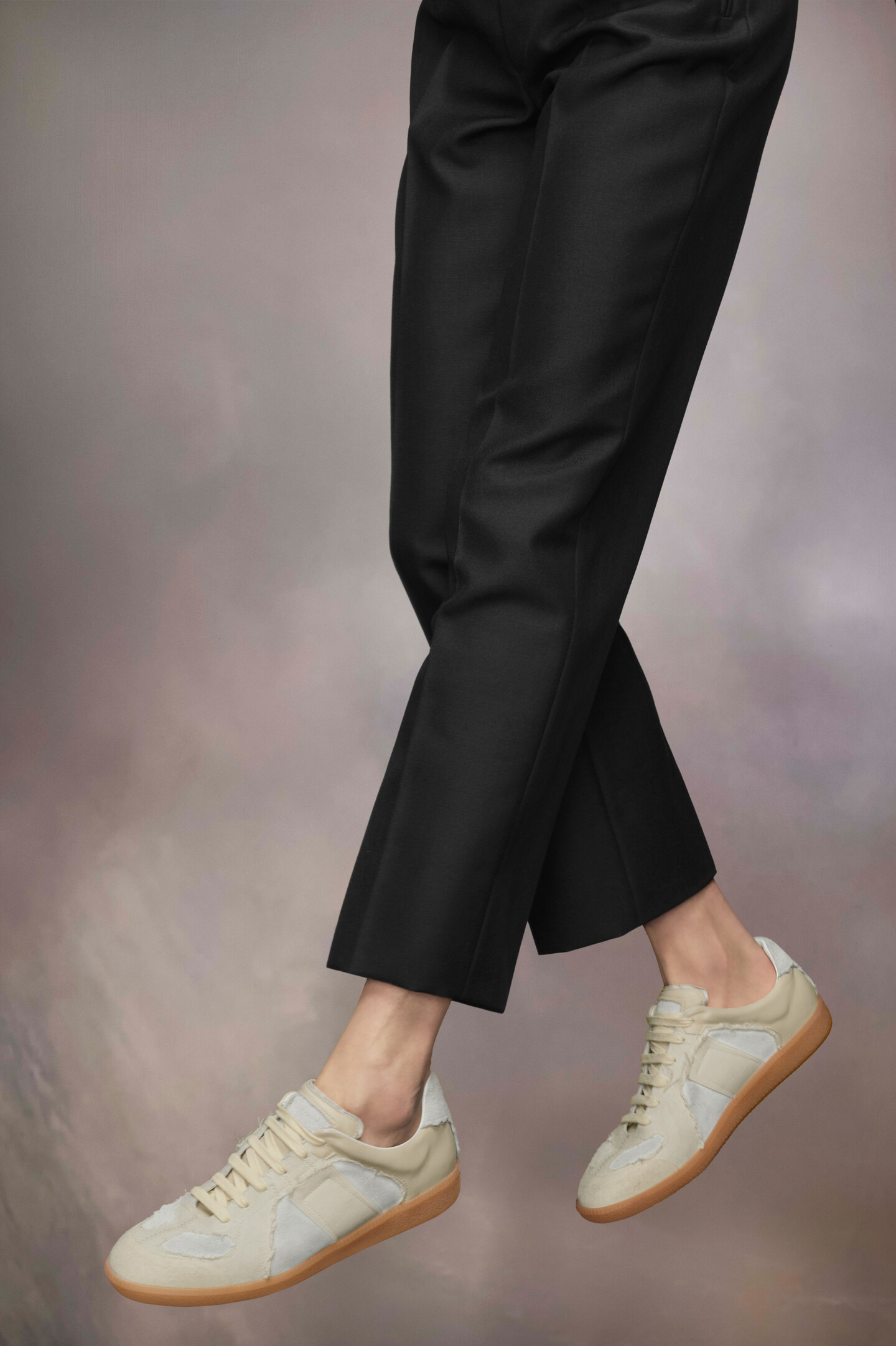 新品 Maison Margiela Inside Out キャンバススニーカー Maison Margiela Inside Out キャンバス スニーカー