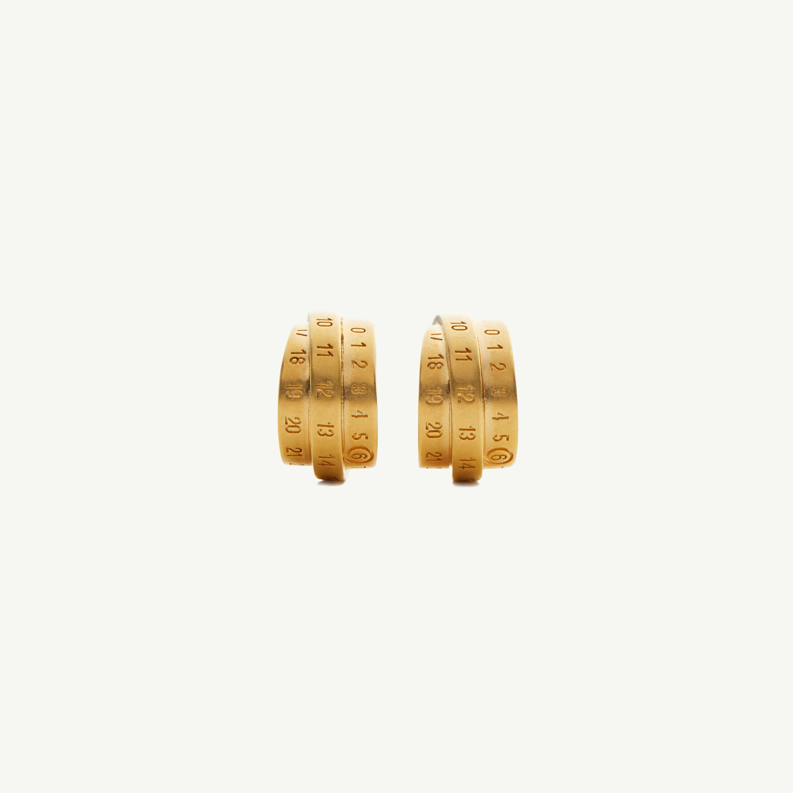 Maison Margiela BRASS EARRING ピアス　リング Maison Margiela（メゾンマルジェラ） マルジェラ シングルピアス 11