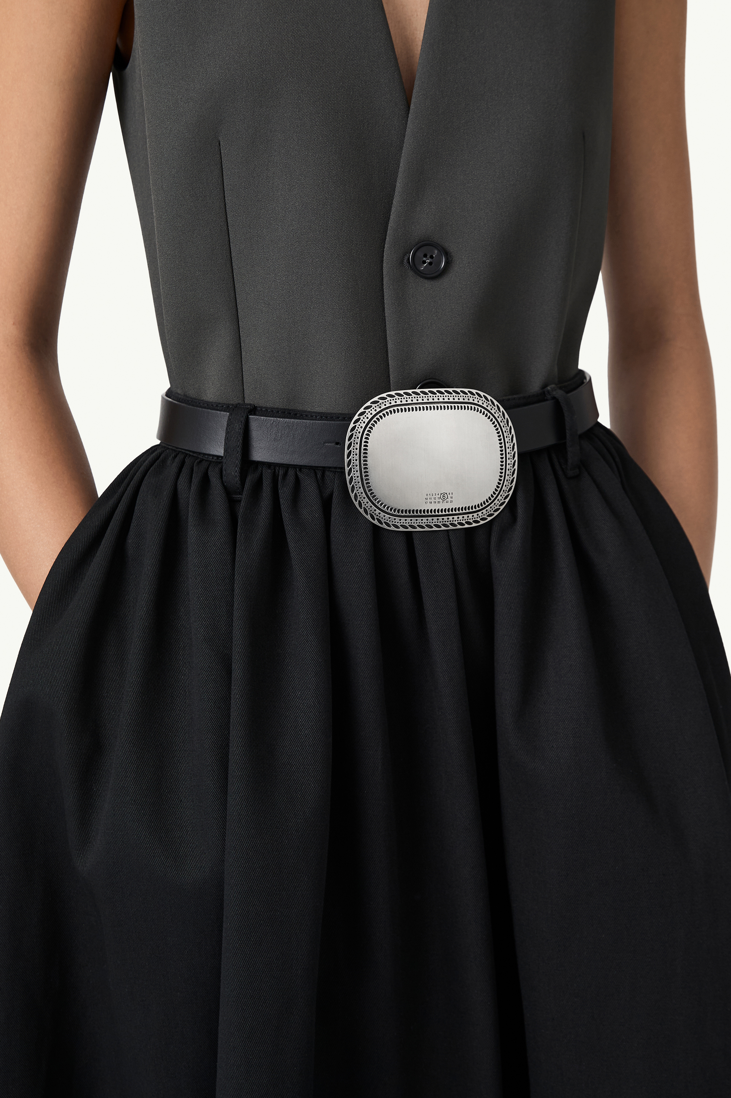Buckle motif pinch clip | MM6 Official