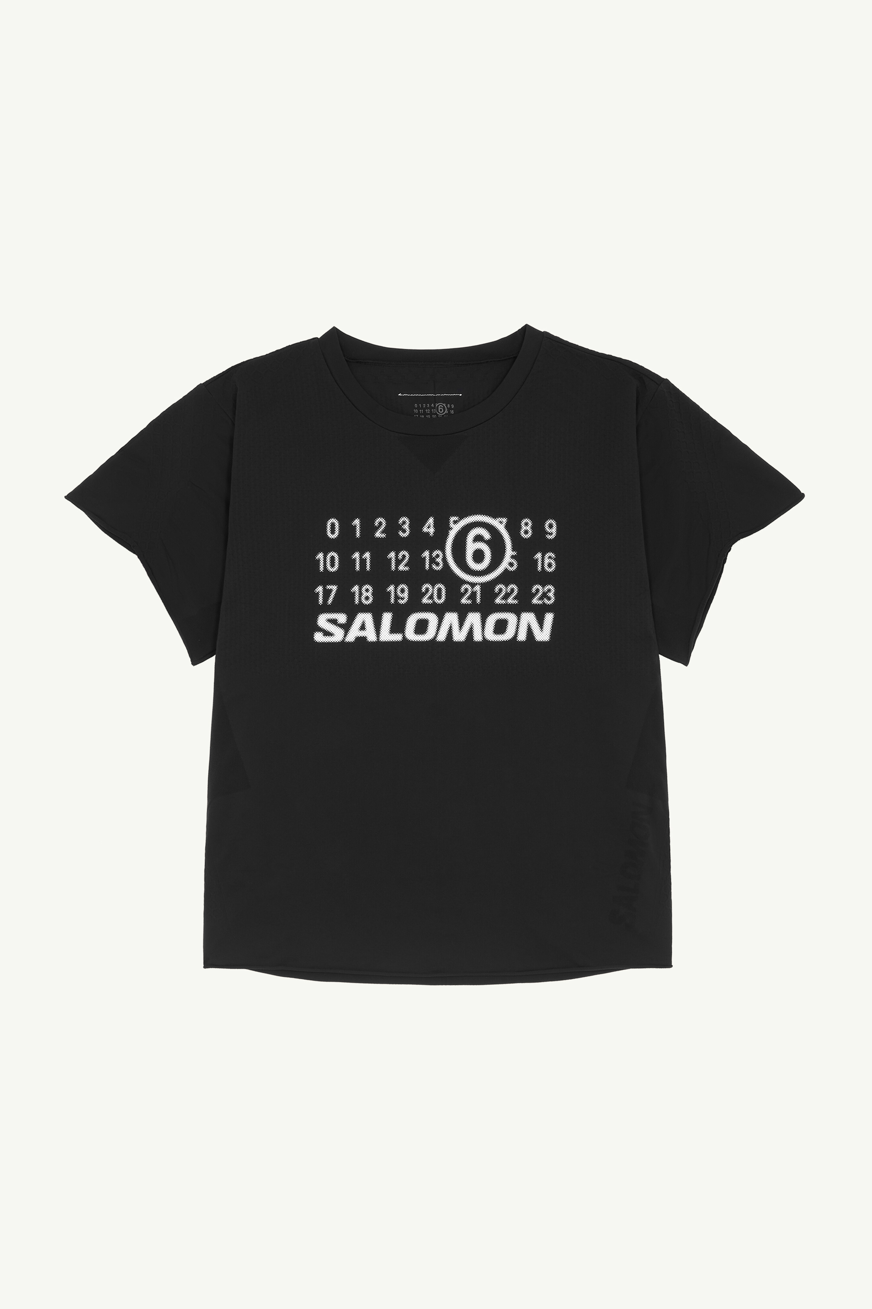 Black Nylon Seamless T-Shirt | Maison Margiela