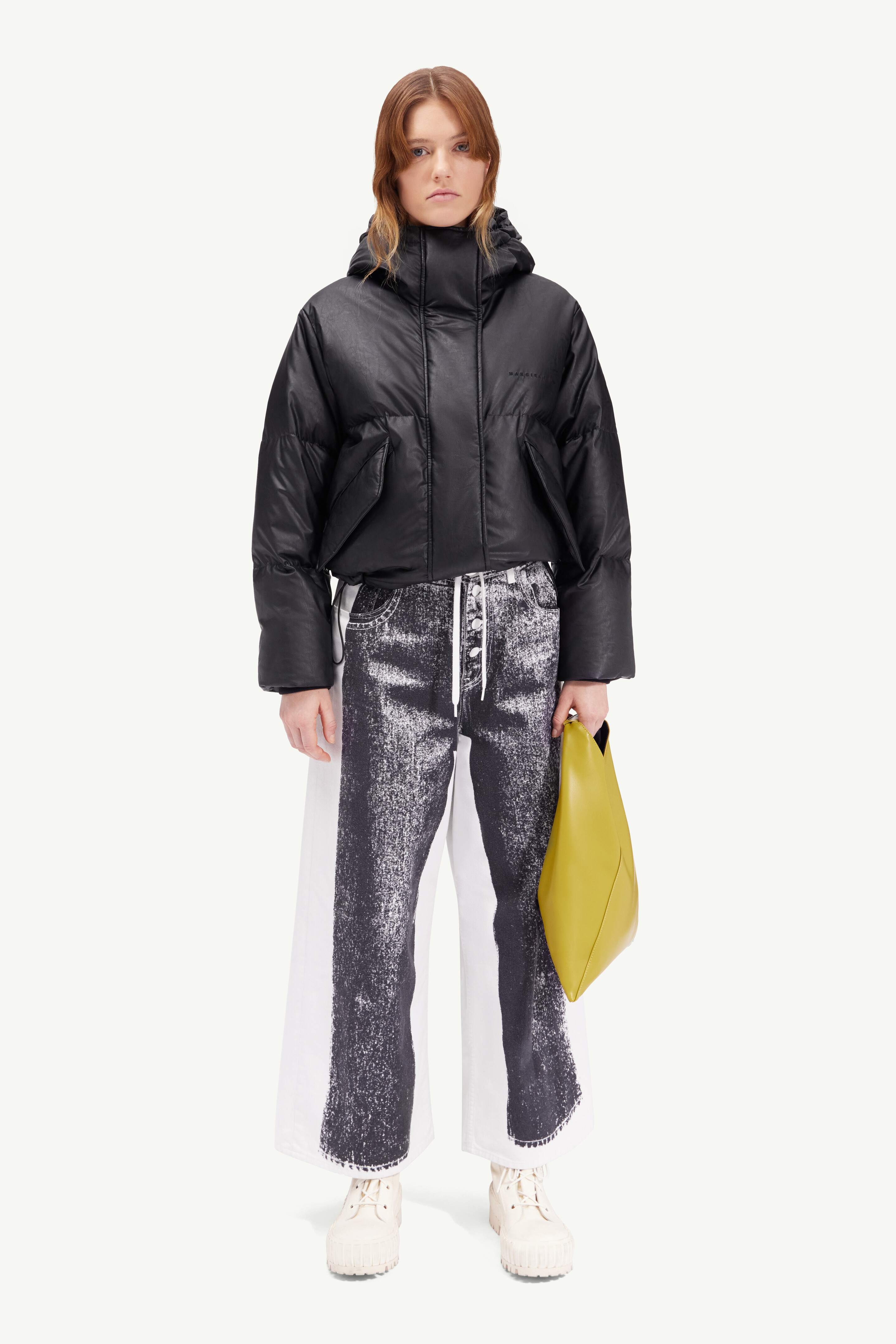 Faux leather jacket