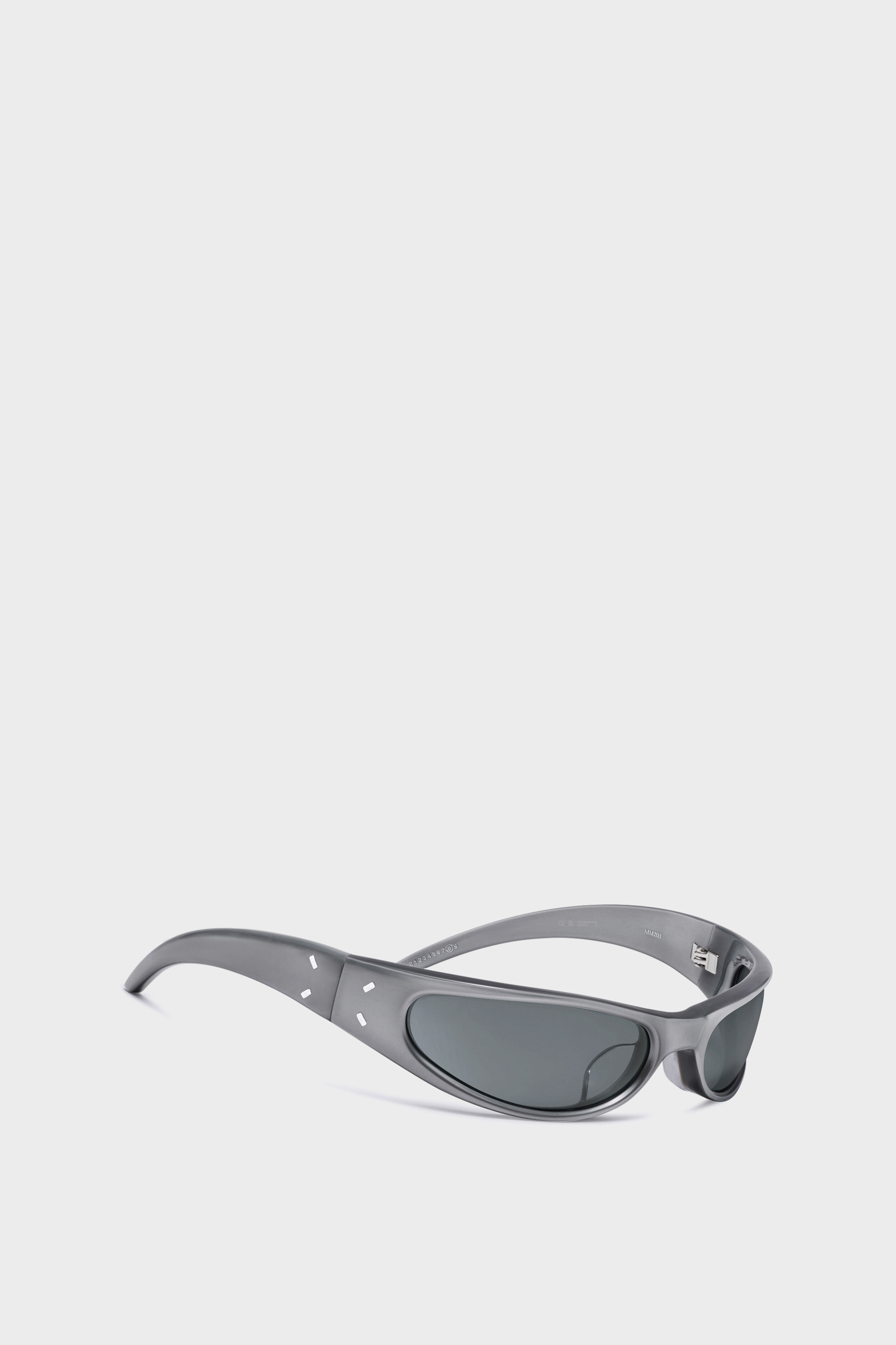 Wraparound Silver Sunglasses x Gentle Monster​ | Maison Margiela